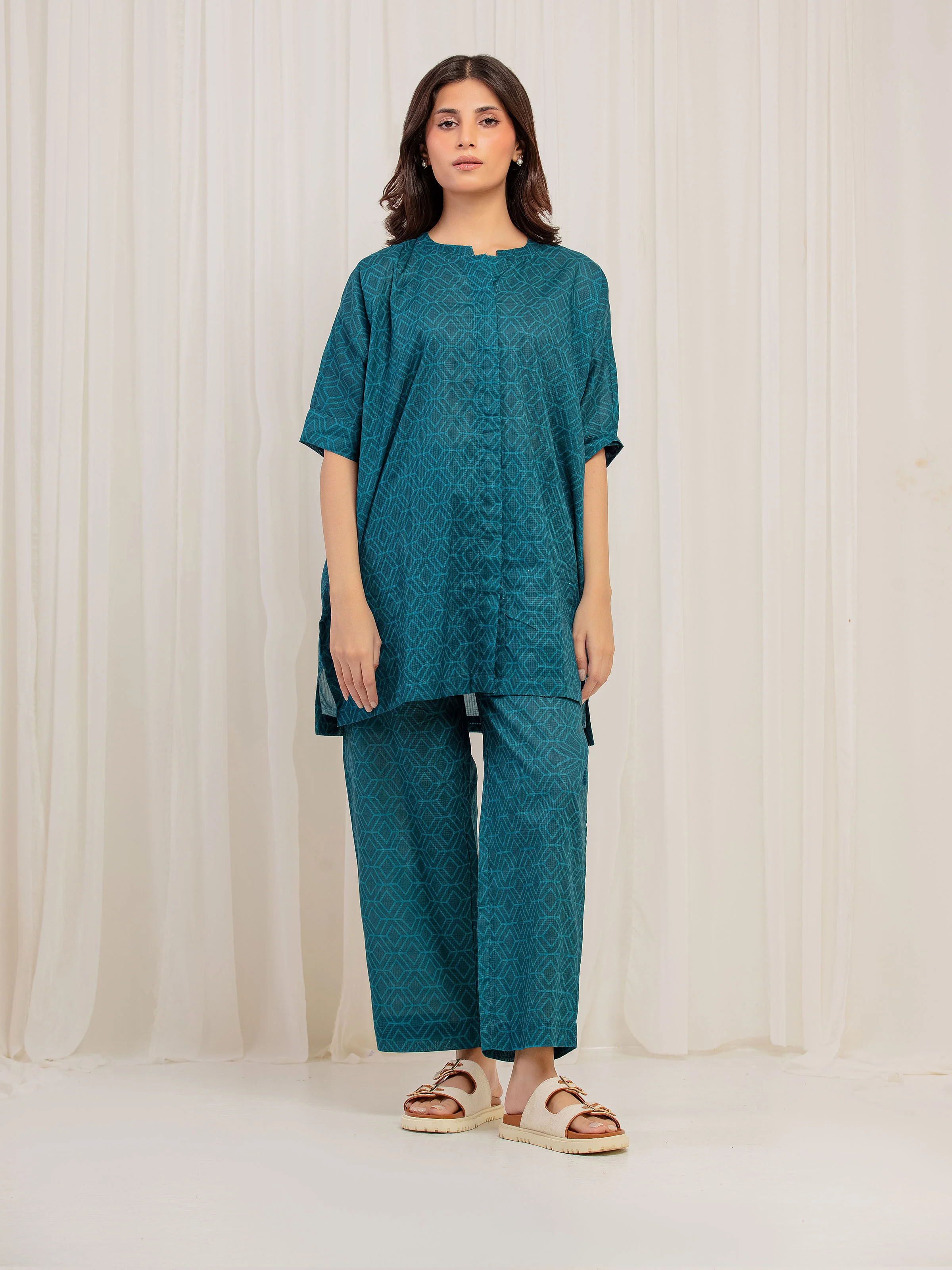 Pret Printed Lawn Co-ord Set - EWTKP5-85010ST