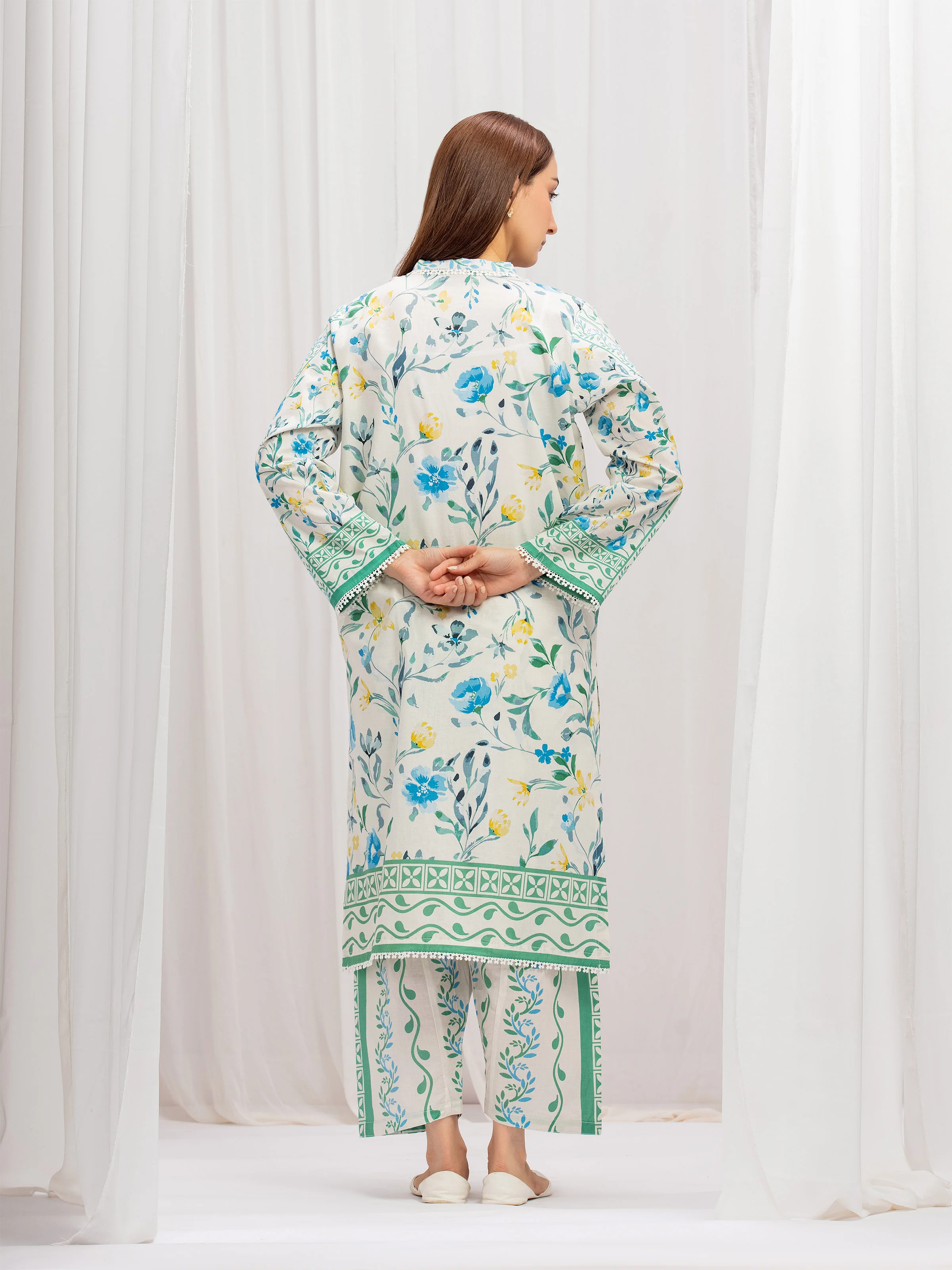 Pret Printed Lawn Co-Ord Set - EWTKP5-85030ST - Image 5