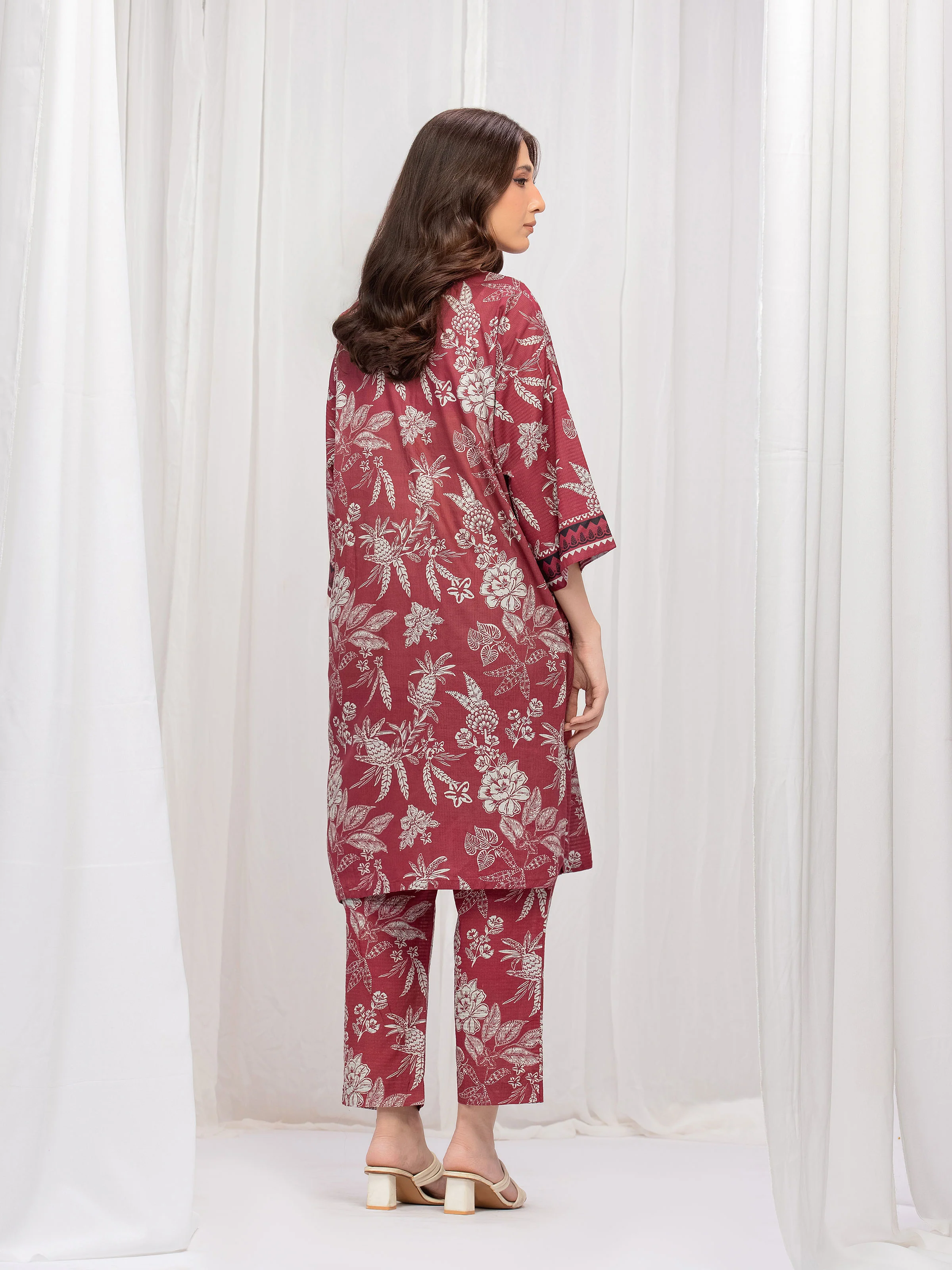 Pret Printed Lawn Slub Co-ord Set - EWTKP5-86010ST - Image 6