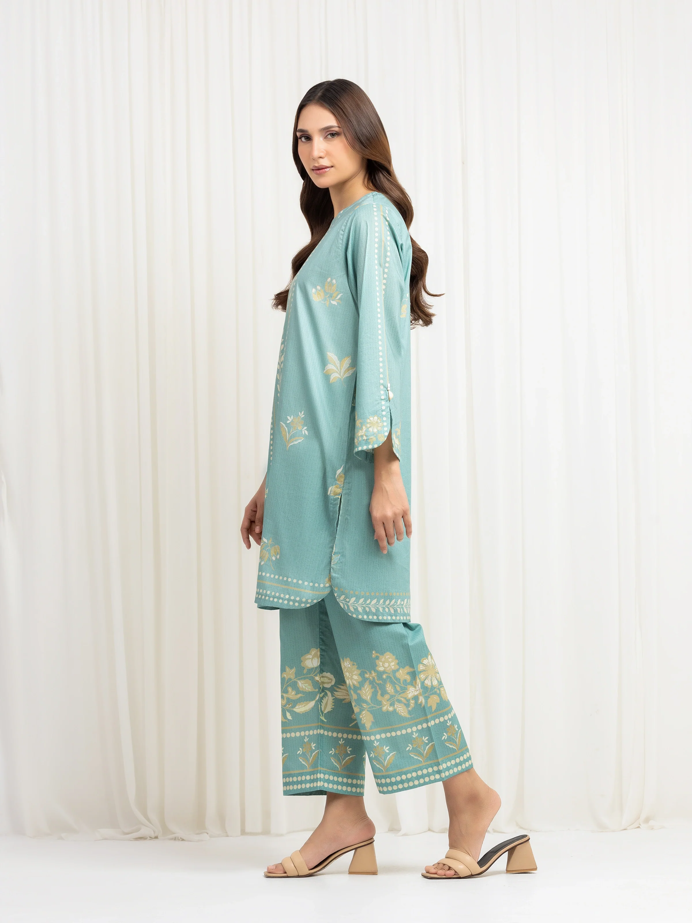 Pret Printed Lawn Co-Ord Set - EWTKP6-86027ST - Image 5