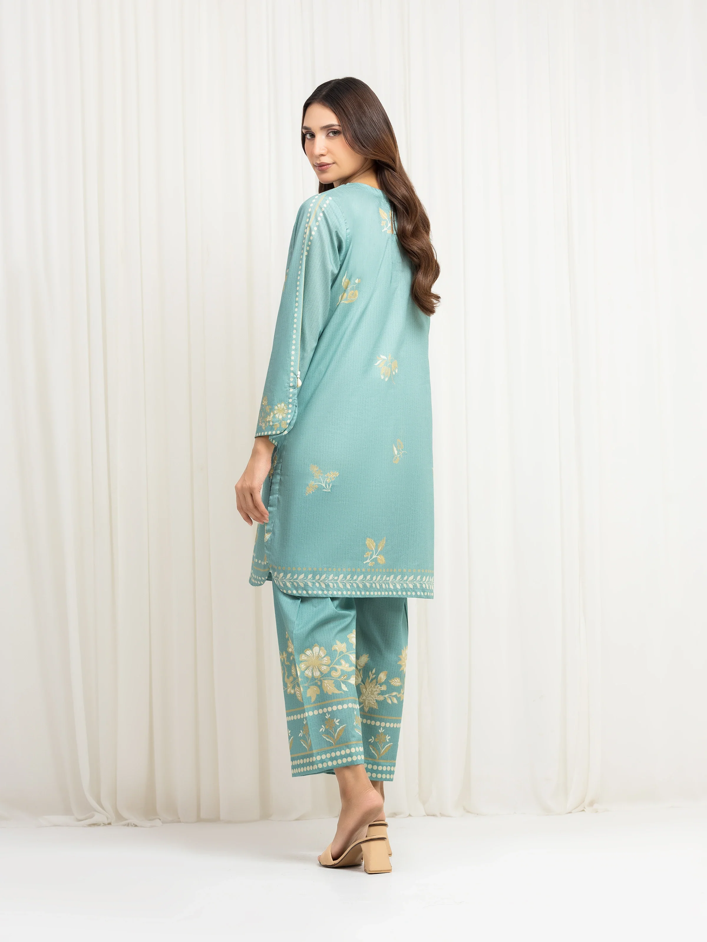 Pret Printed Lawn Co-Ord Set - EWTKP6-86027ST - Image 6
