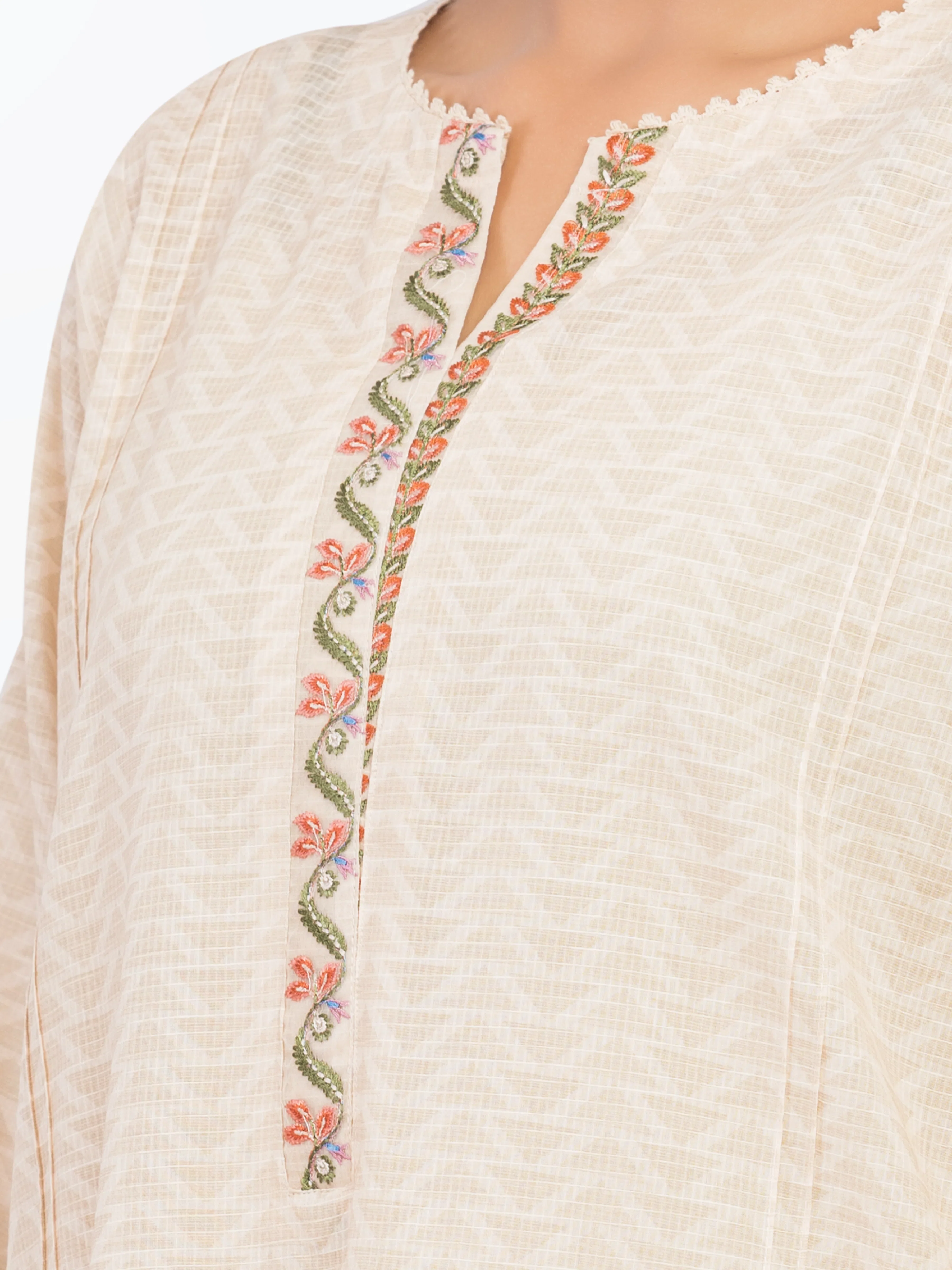 Pret Printed Lawn Slub Co-Ord Set - EWTKP5-81680ST - Image 3