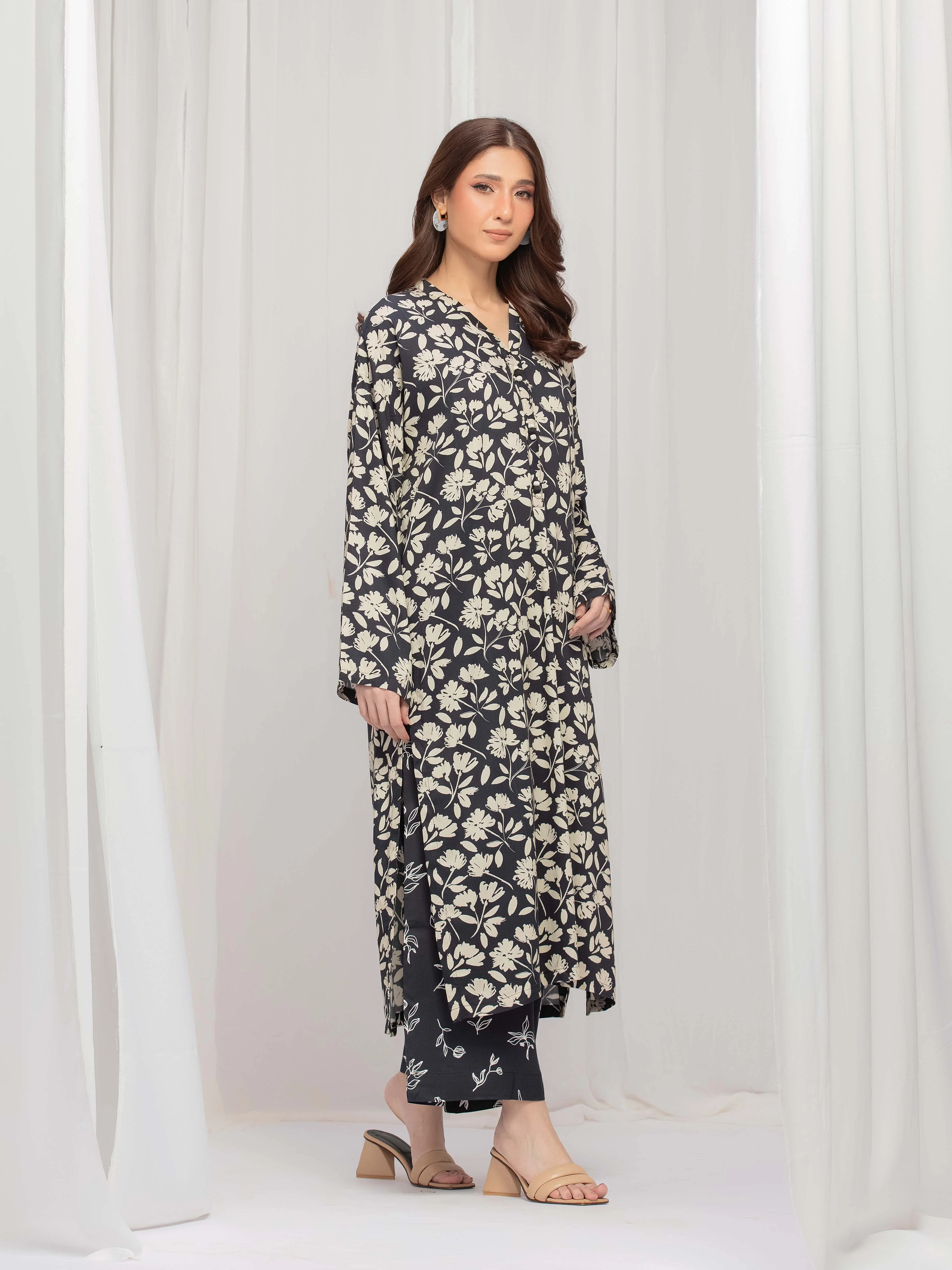 Pret Printed Marina Twill Viscose Co-Ord Set - EWTKP5-81384ST - Image 2