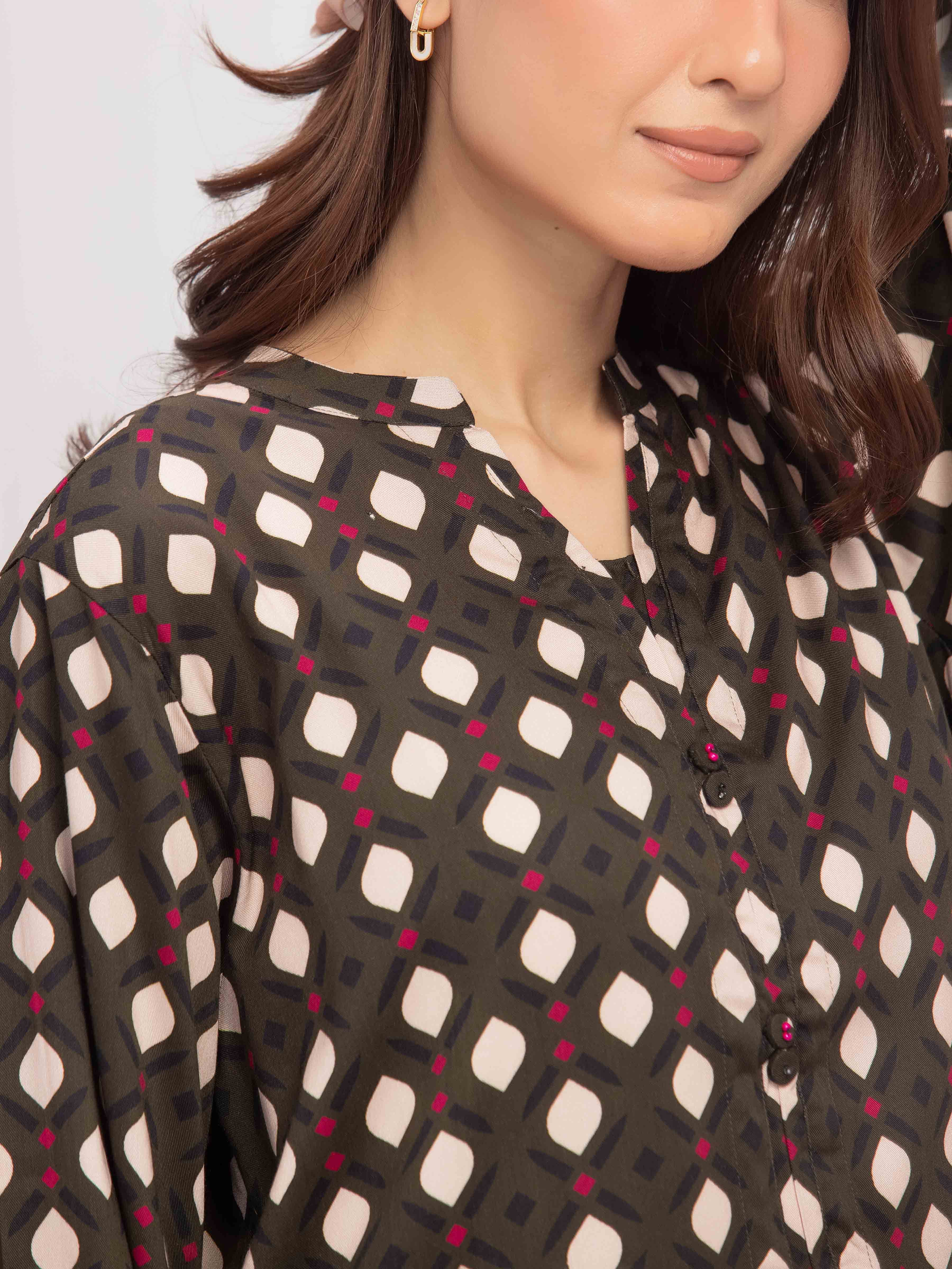 Pret Printed Marina Twill Viscose Co-ord Set - EWTKP5-81471ST - Image 3