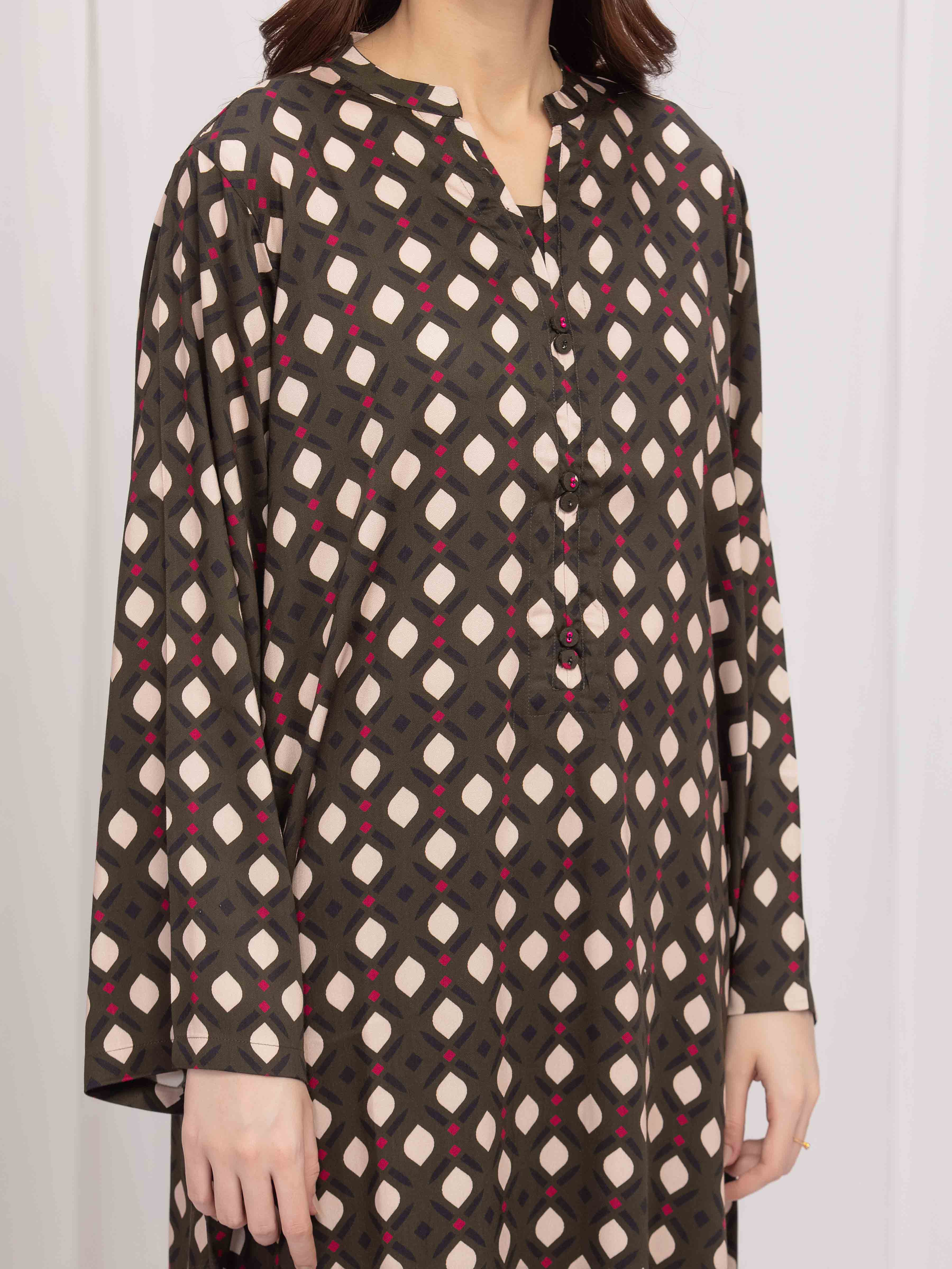 Pret Printed Marina Twill Viscose Co-ord Set - EWTKP5-81471ST - Image 4