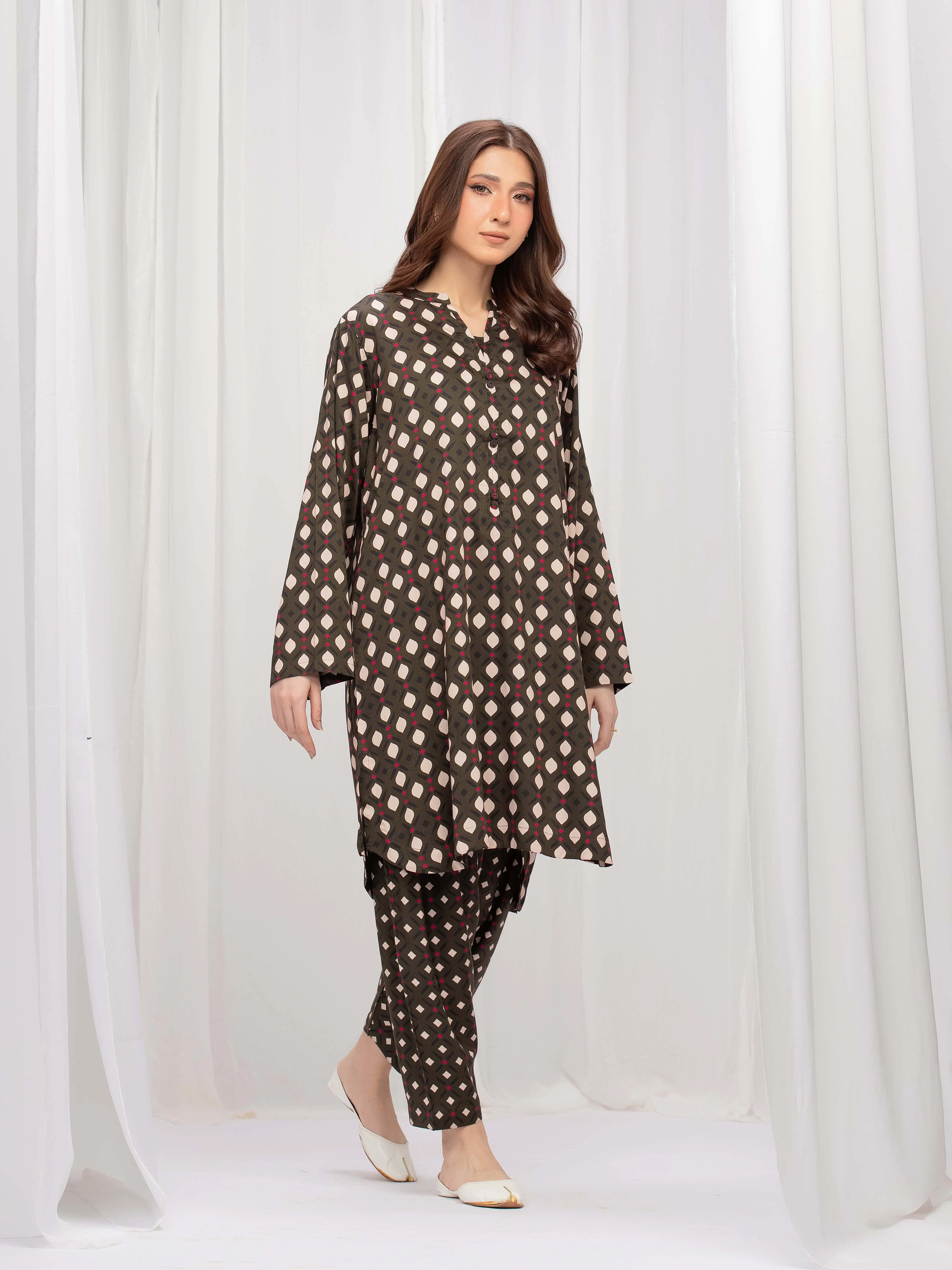 Pret Printed Marina Twill Viscose Co-ord Set - EWTKP5-81471ST - Image 5