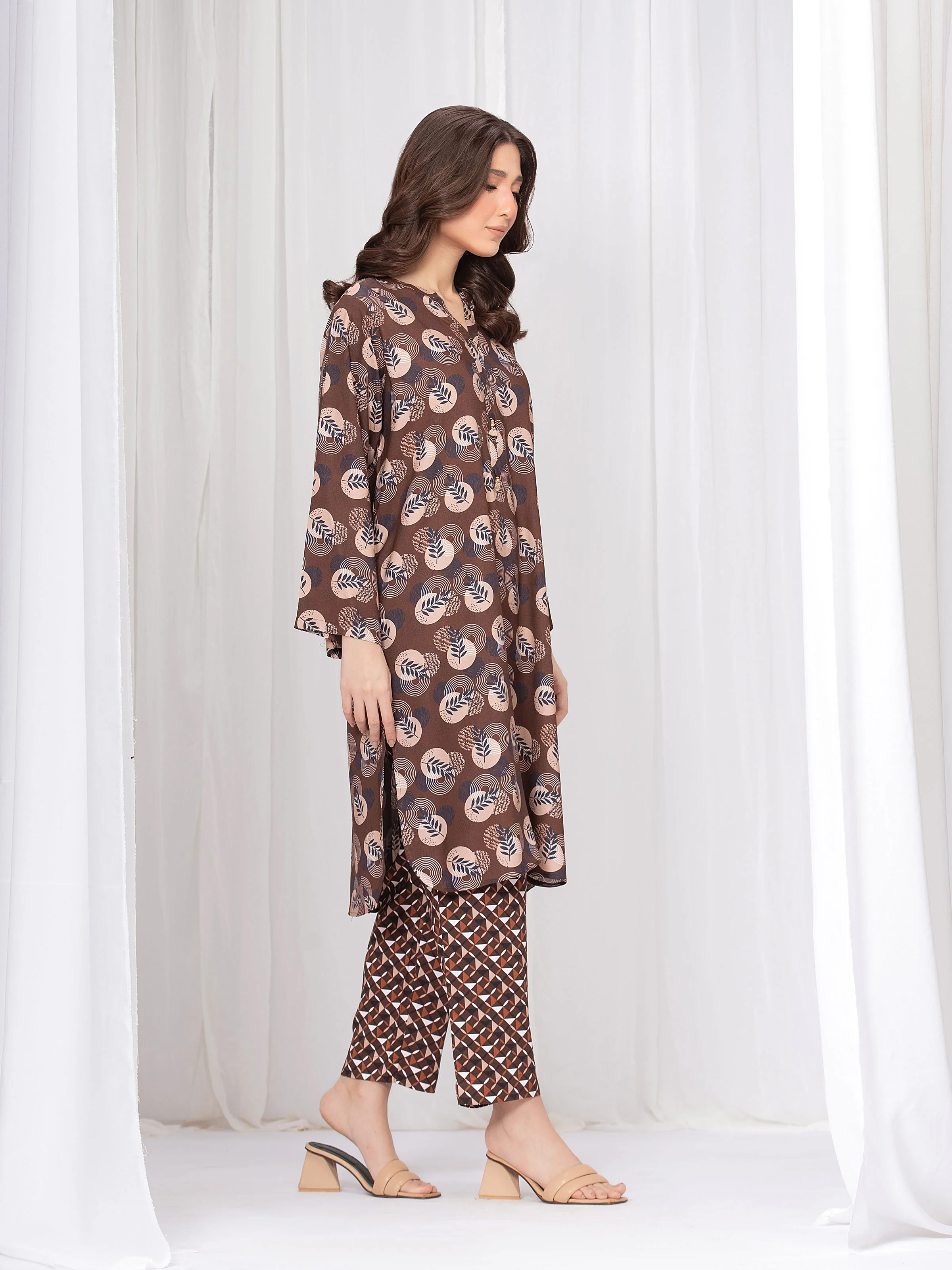 Pret Printed Marina Twill Viscose Co-Ord Set - EWTKP5-81476ST - Image 4