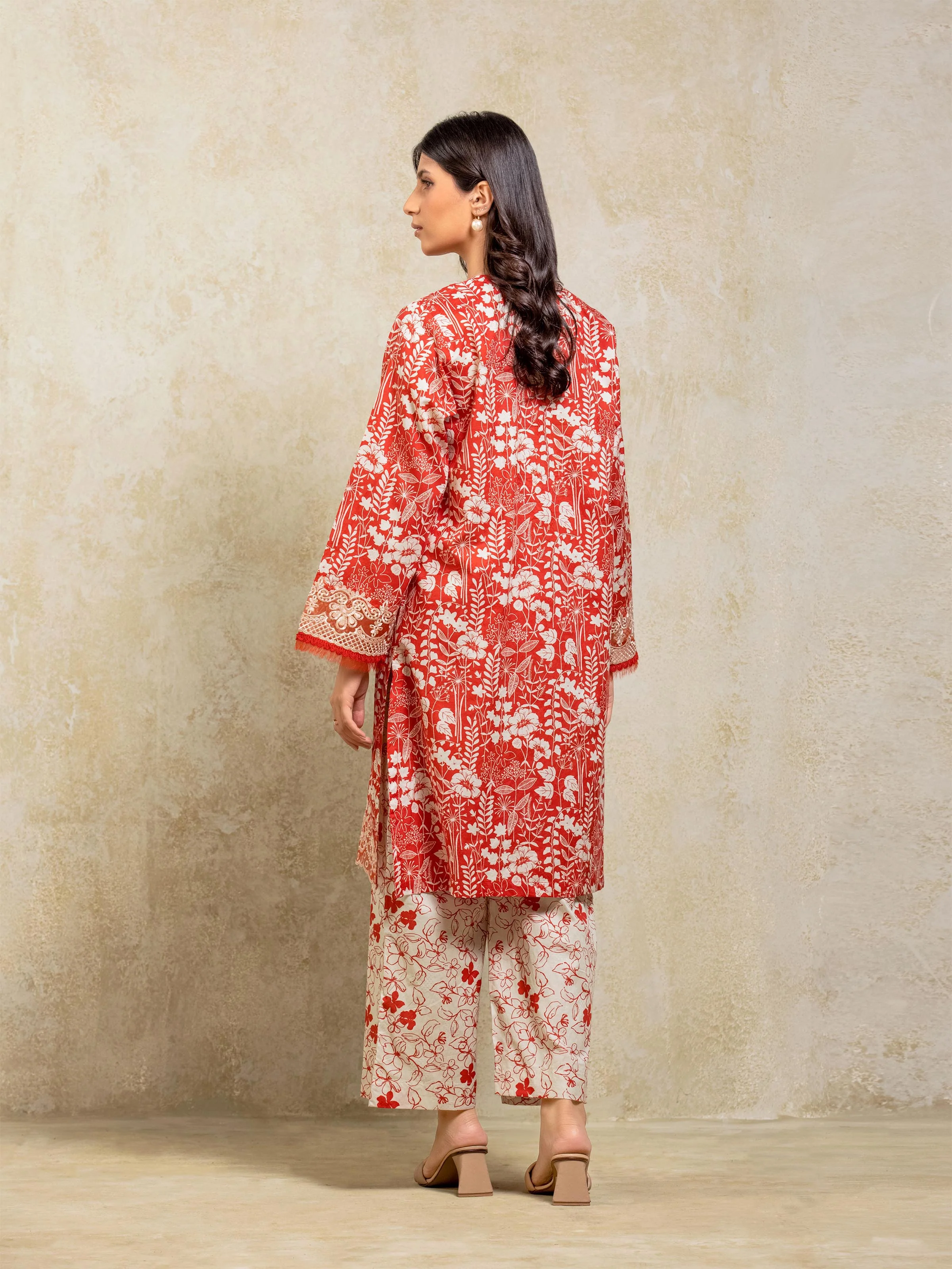 Pret Printed Self Jacquard Co-Ord Set - EWTKP5-81685ST - Image 5
