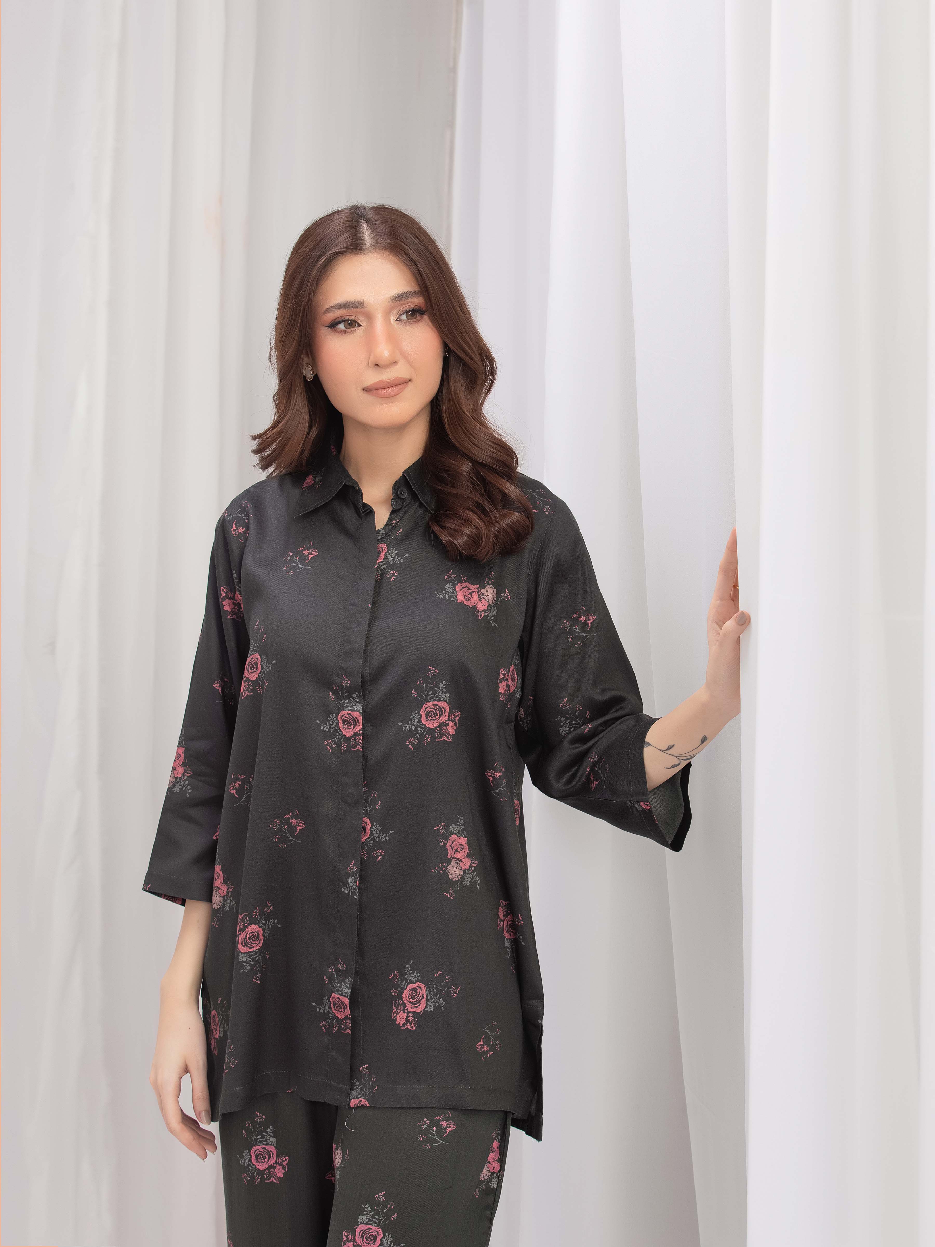 Pret Printed Twill Viscose Co-ord Set - EWTKP5-85011ST - Image 2