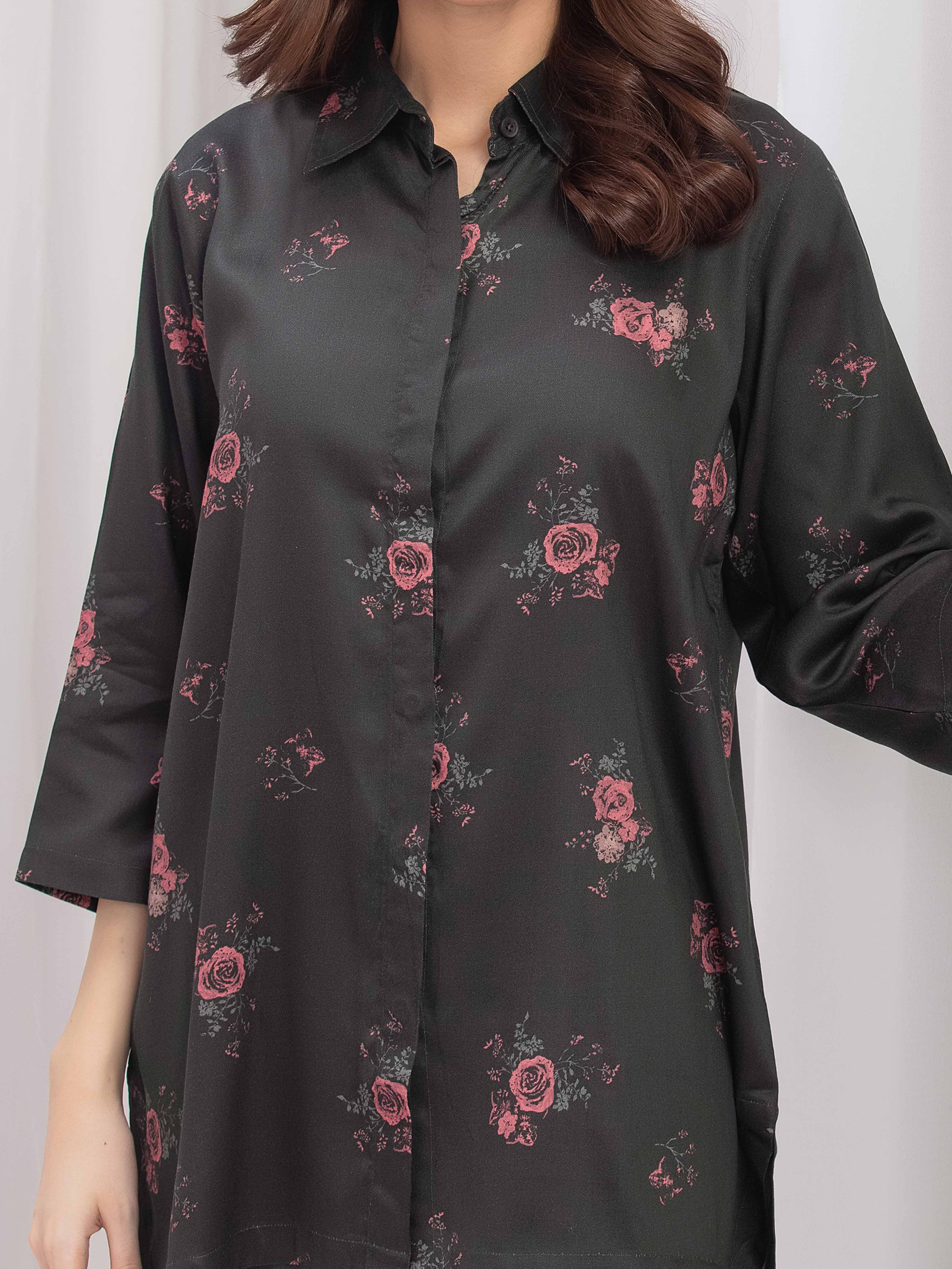 Pret Printed Twill Viscose Co-ord Set - EWTKP5-85011ST - Image 3