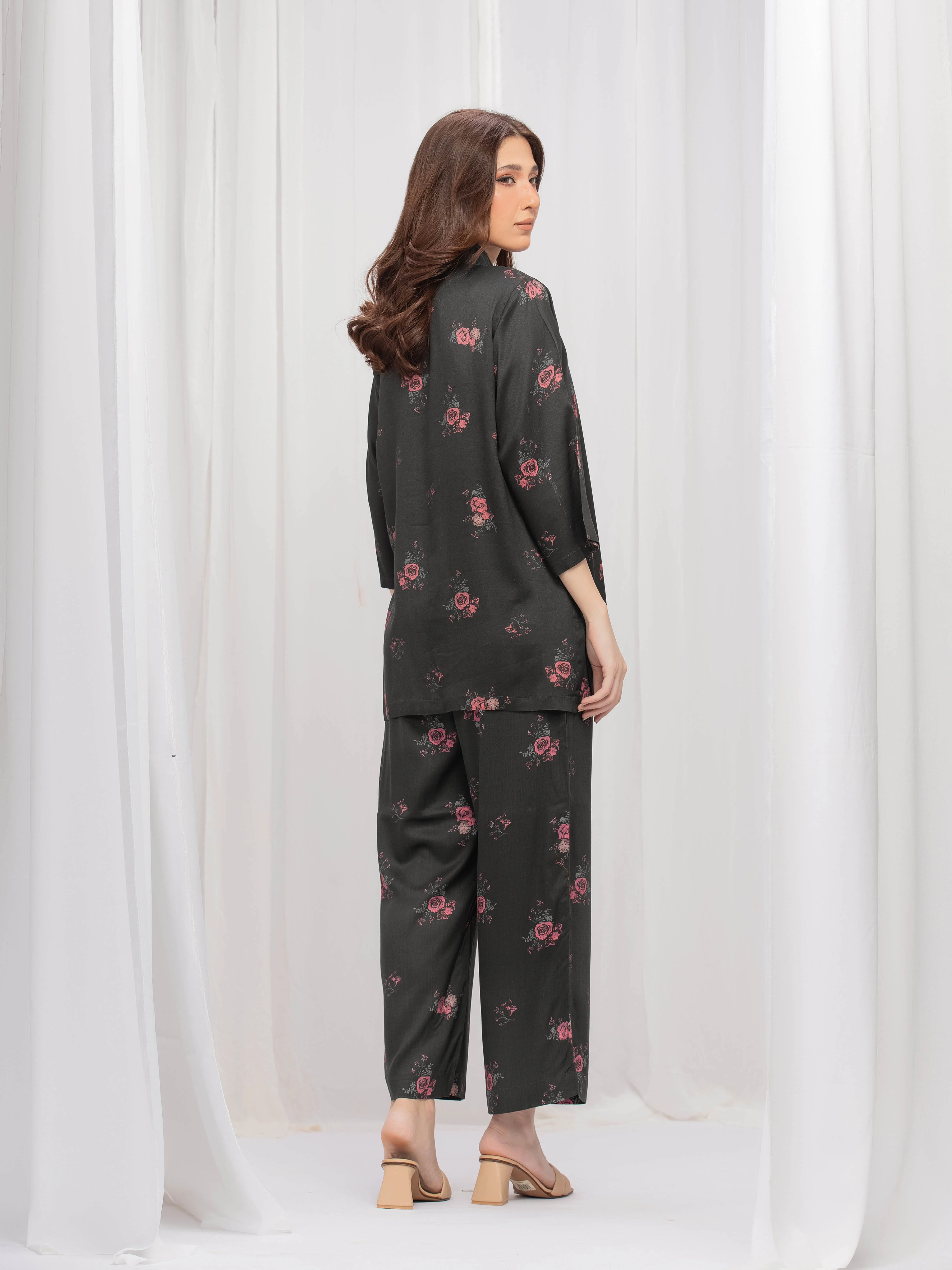 Pret Printed Twill Viscose Co-ord Set - EWTKP5-85011ST - Image 7