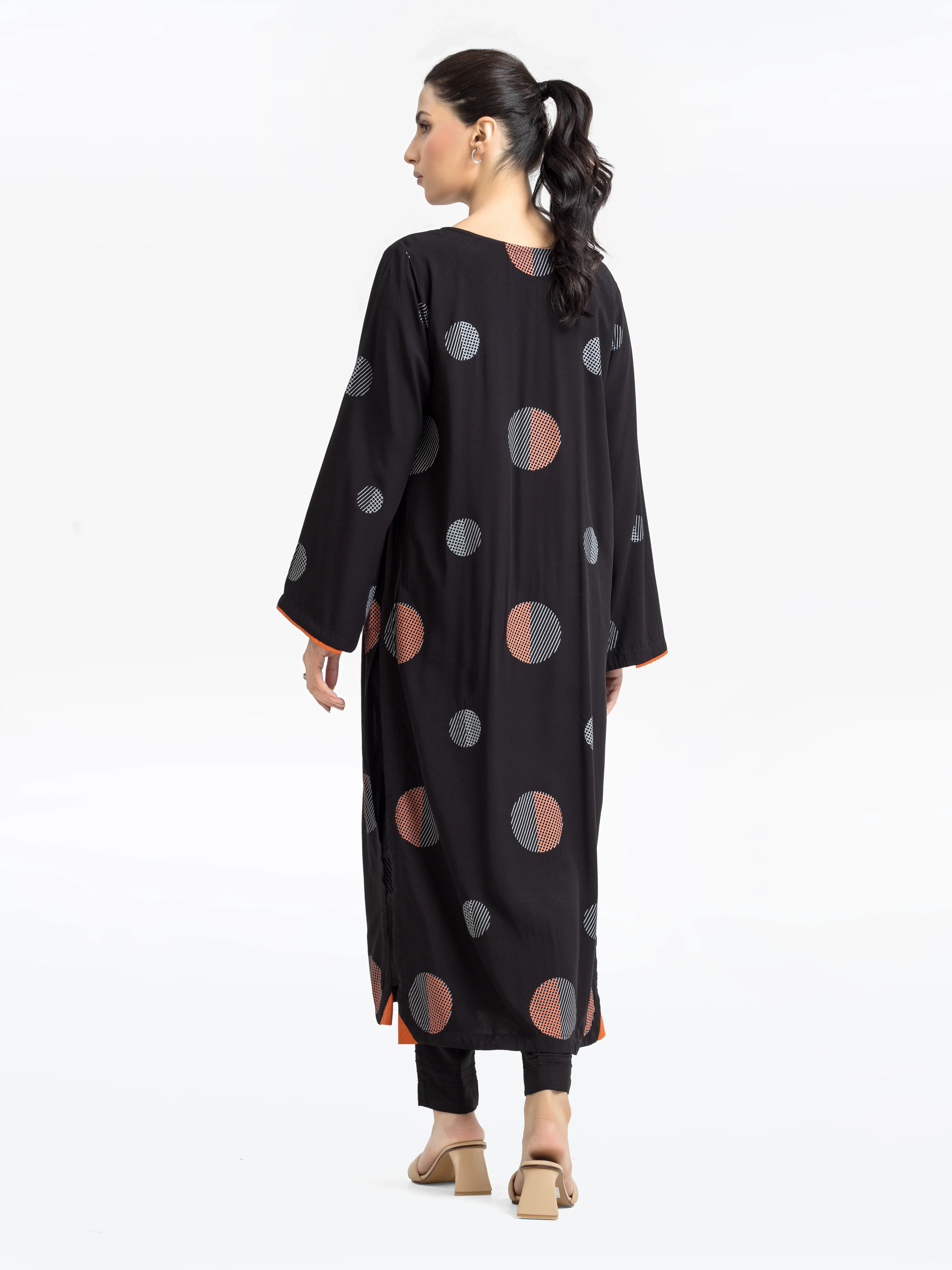 Pret Printed Viscose Shirt Trouser - EWTKP24-69121ST - Image 4