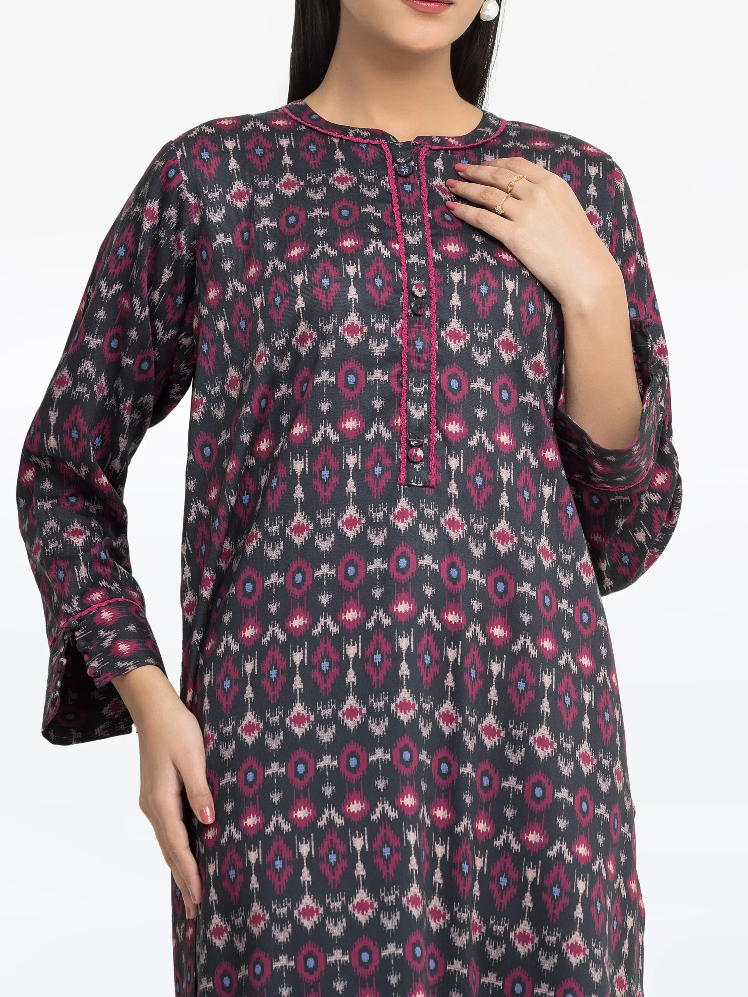 Pret Printed Viscose Co-ord Set - EWTKP24-81376ST - Image 2