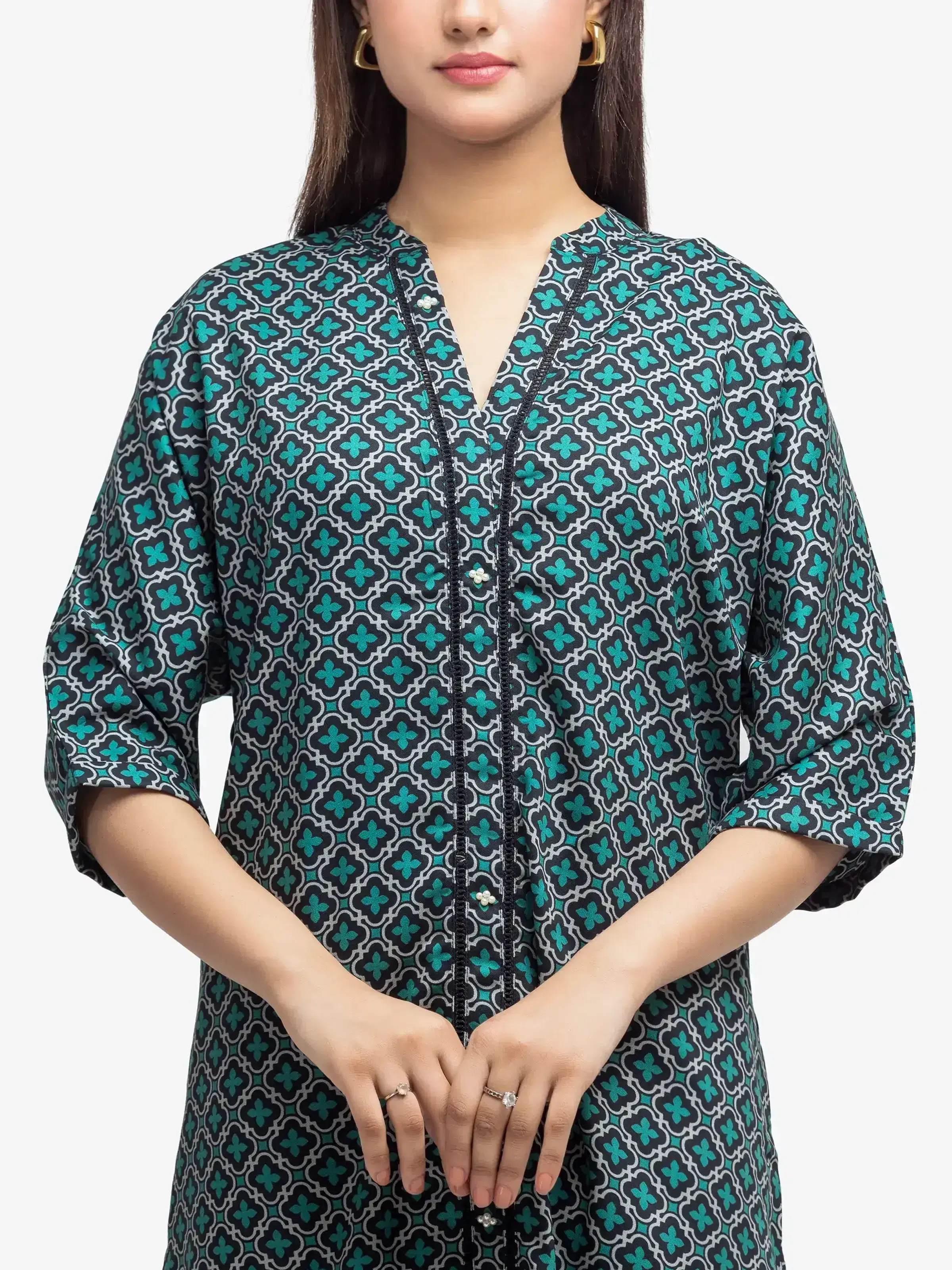 Pret Printed Viscose Co-Ord Set - EWTKP24-81473ST - Image 2