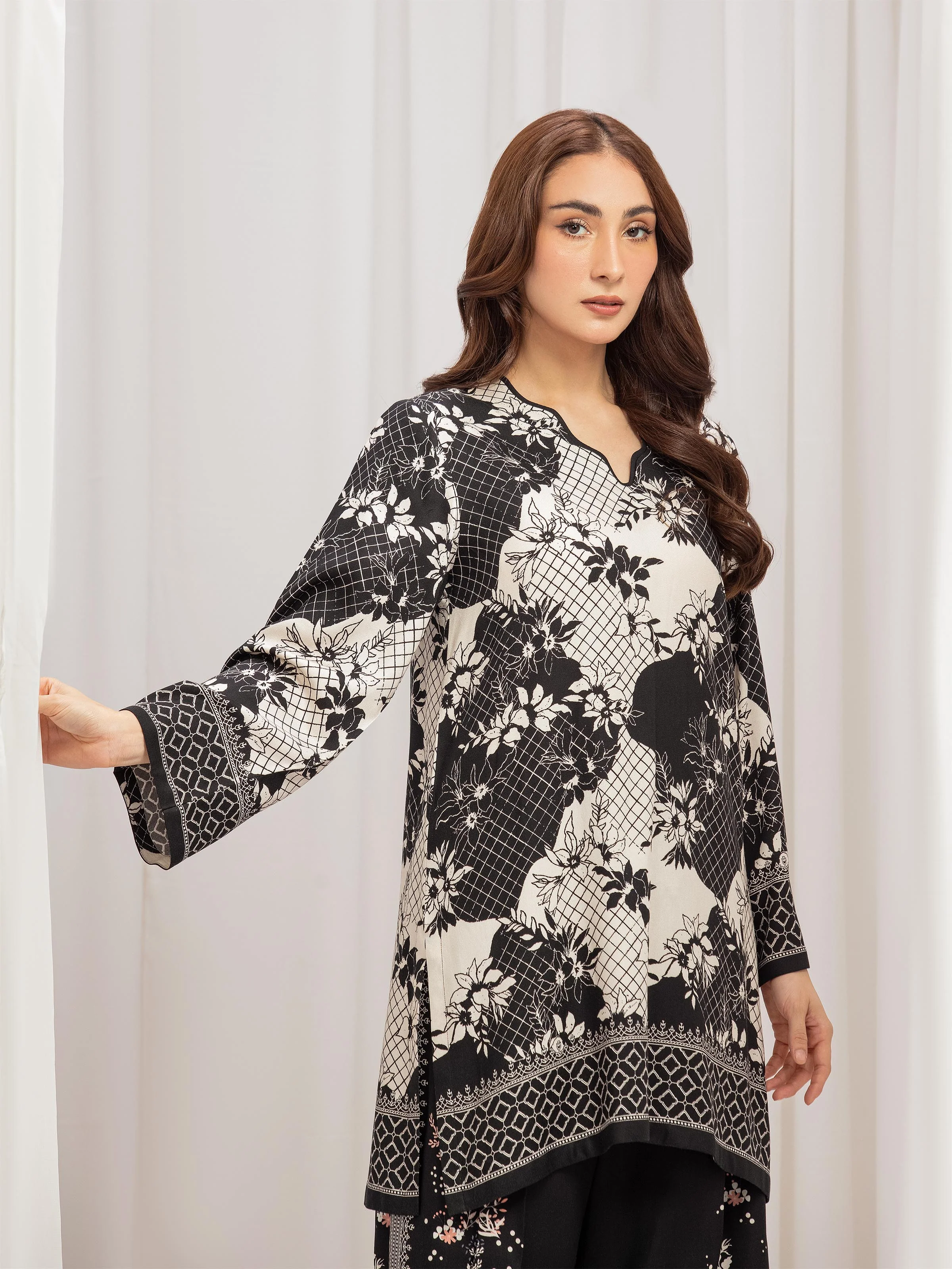 Pret Printed Twill Viscose Co-Ord Set - EWTKP5-84071ST - Image 2