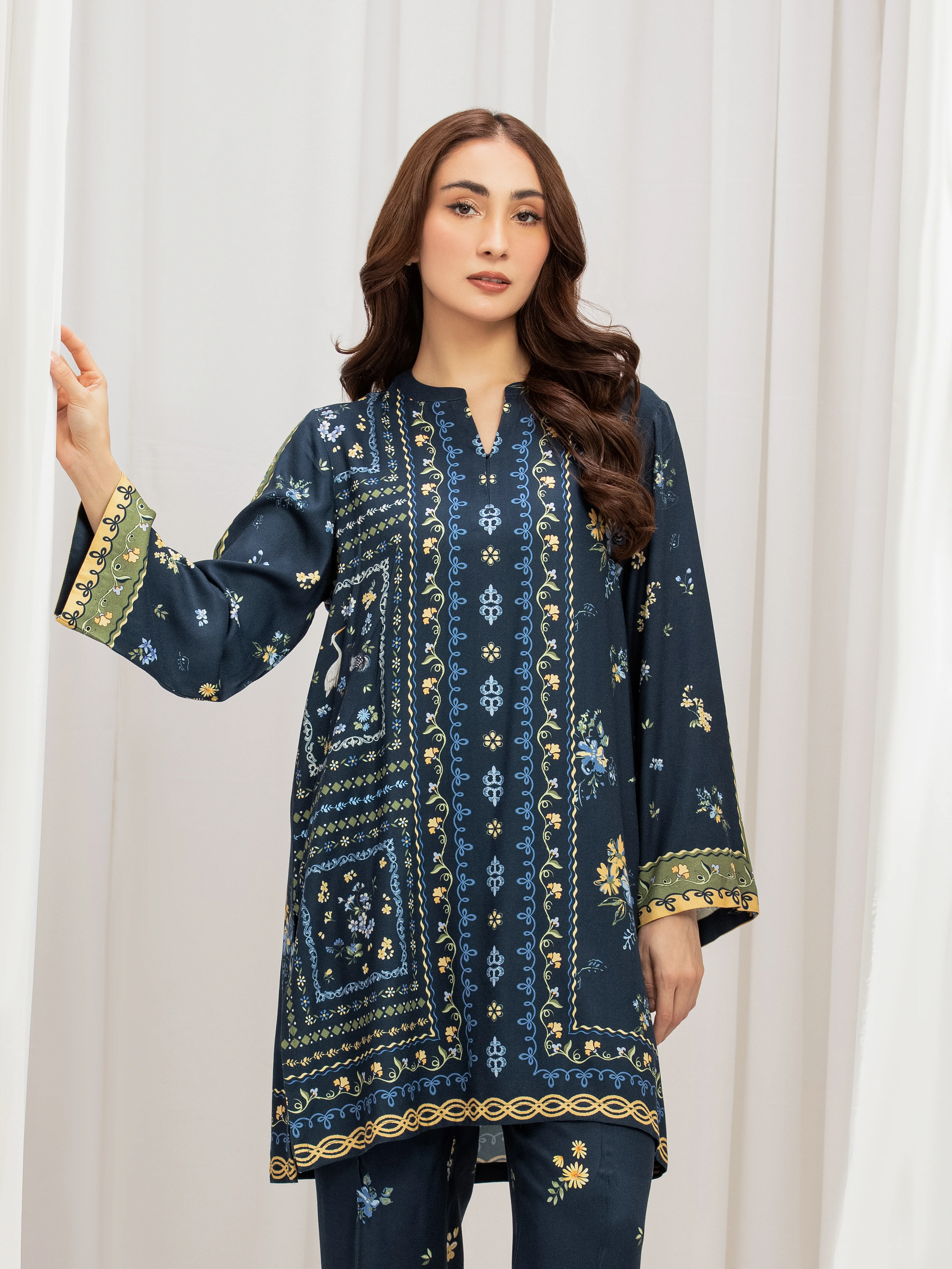 Pret Printed Twill Viscose Co-Ord Set - EWTKP5-84072ST - Image 2