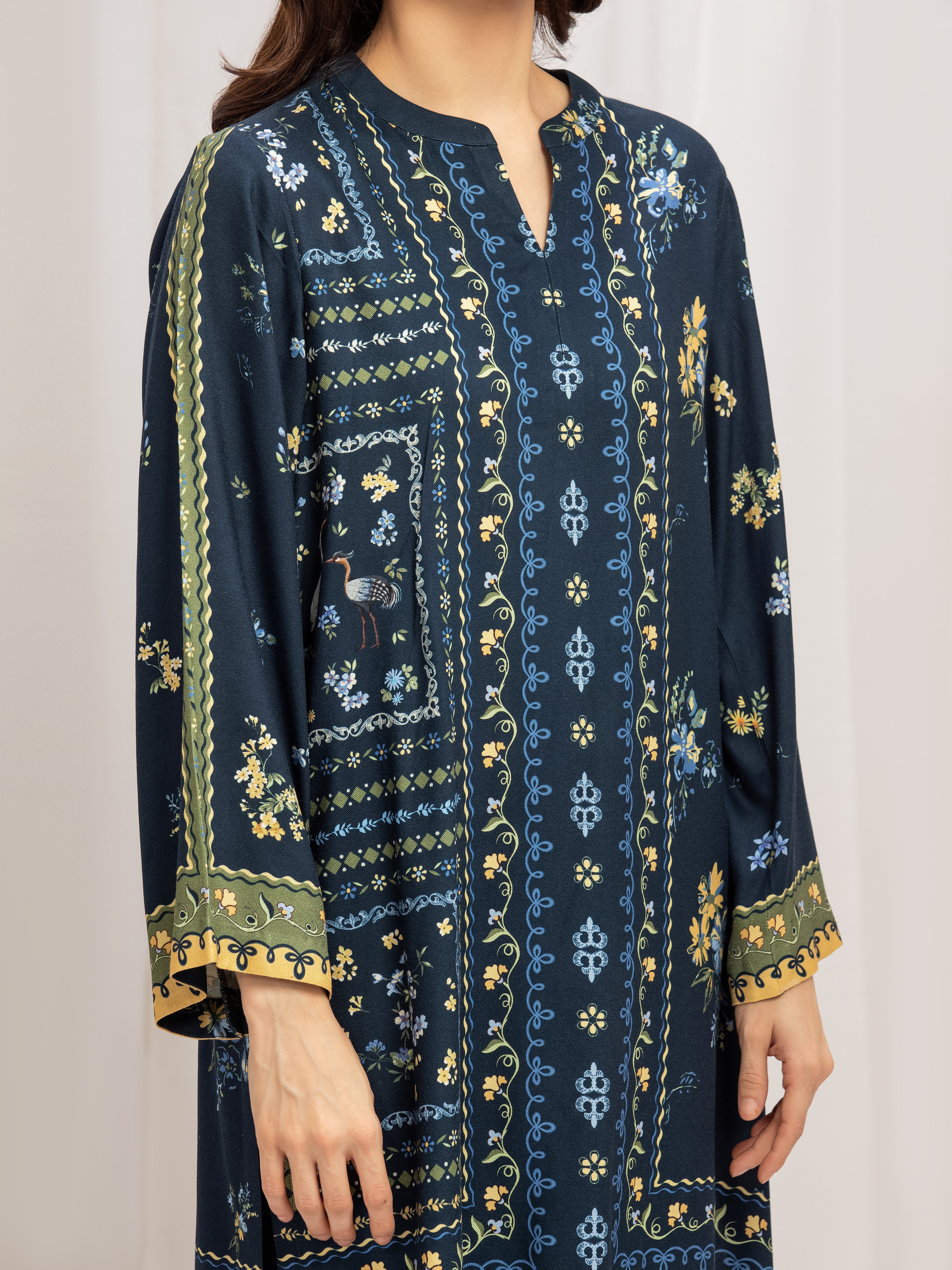 Pret Printed Twill Viscose Co-Ord Set - EWTKP5-84072ST - Image 3
