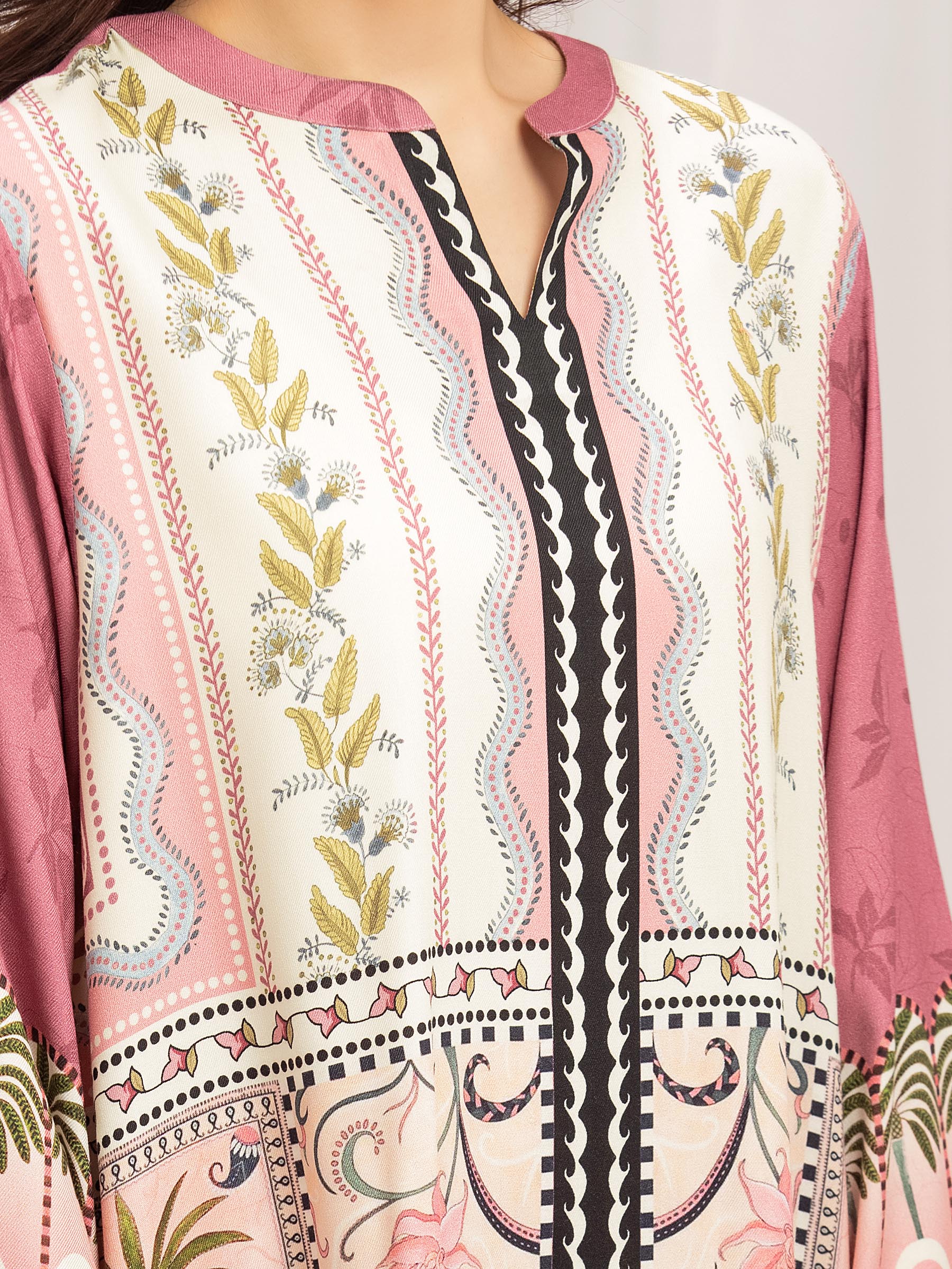 Pret Printed Twill Viscose Co-Ord Set - EWTKP5-84073ST - Image 3