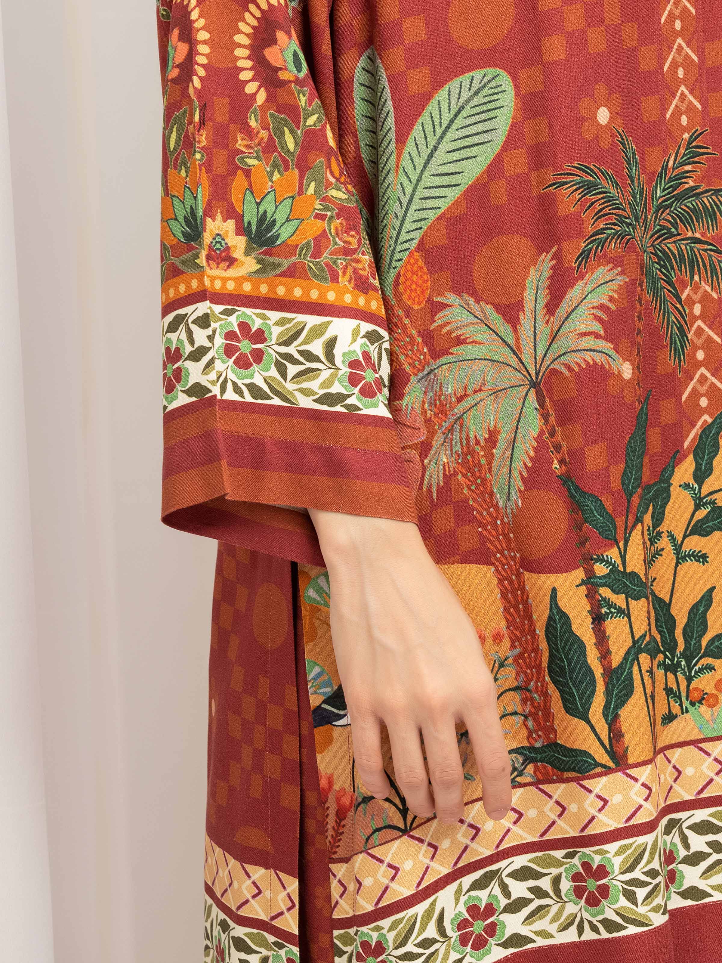 Pret Printed Twill Viscose Co-Ord Set - EWTKP5-84074ST - Image 4
