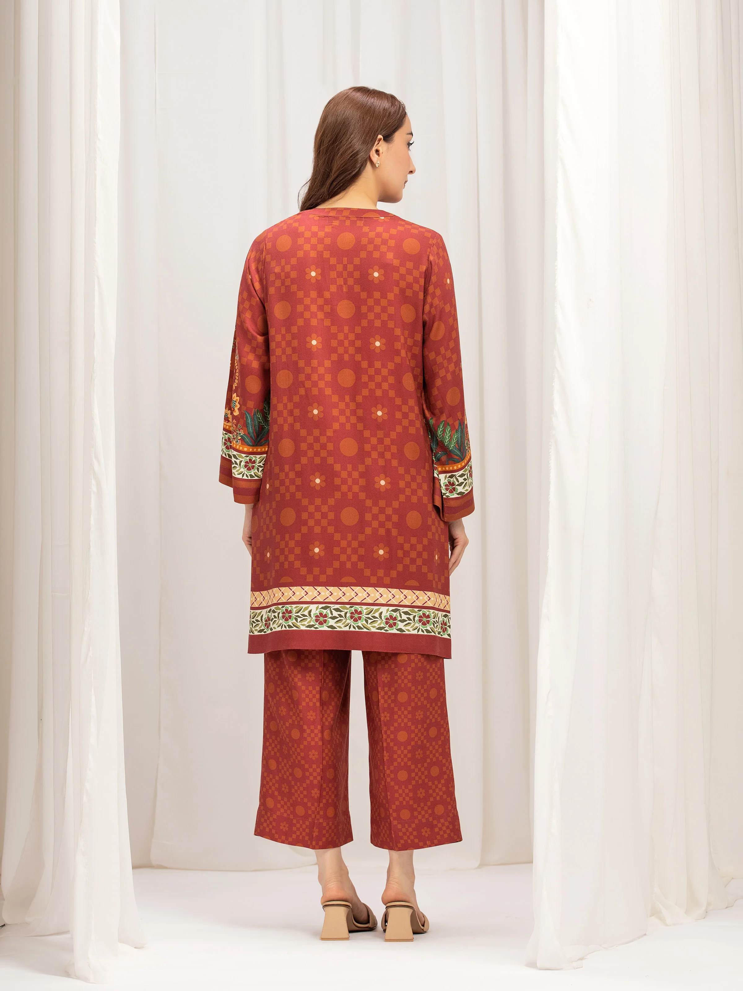 Pret Printed Twill Viscose Co-Ord Set - EWTKP5-84074ST - Image 6