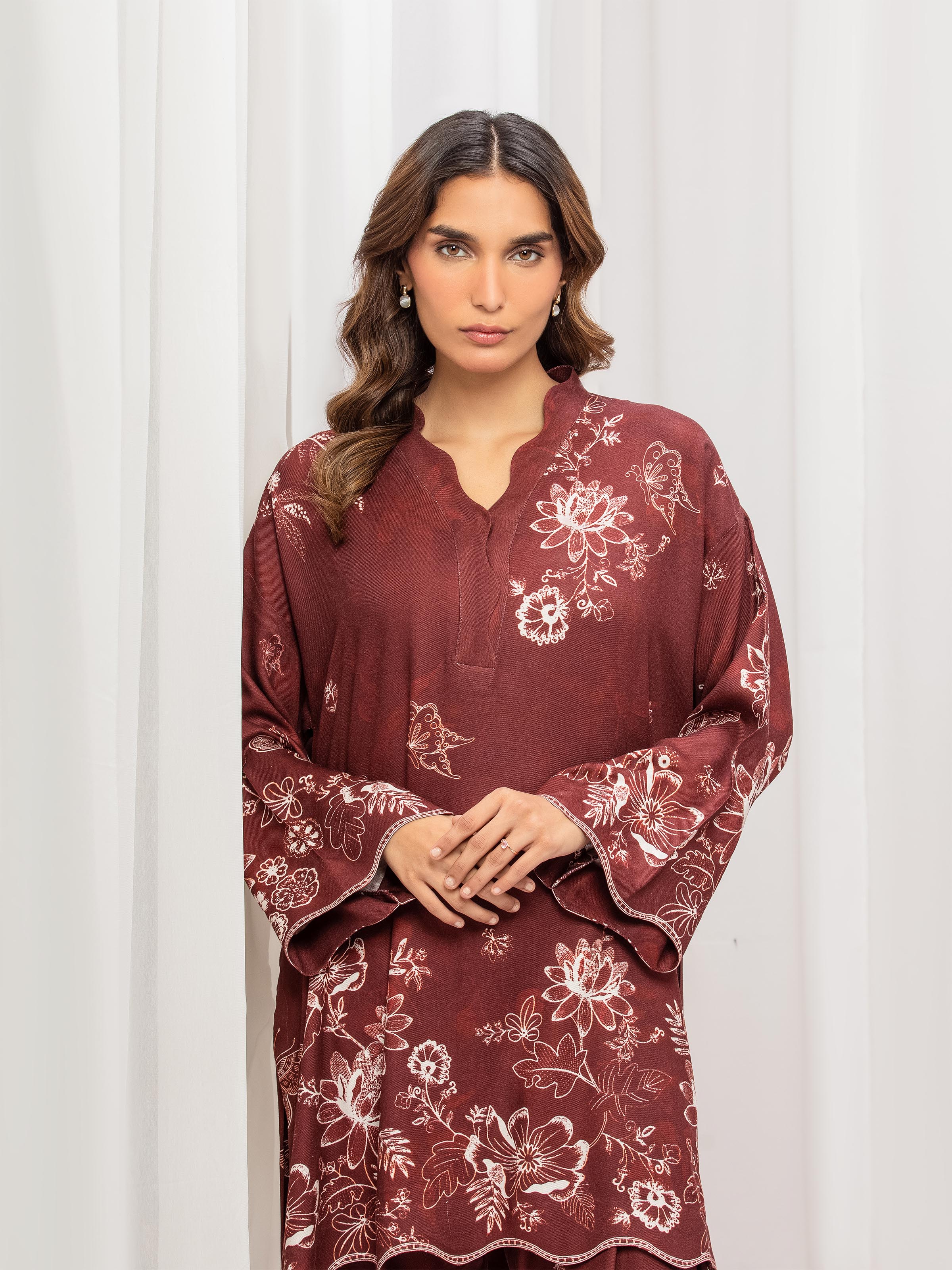 Pret Printed Twill Viscose Co-Ord Set - EWTKP5-84075ST - Image 2