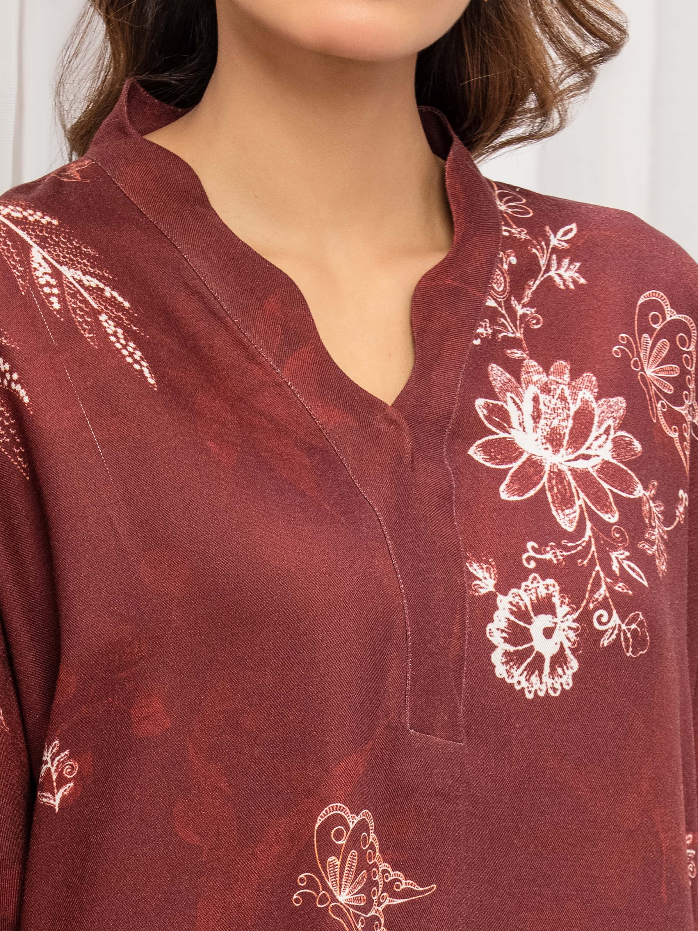 Pret Printed Twill Viscose Co-Ord Set - EWTKP5-84075ST - Image 3