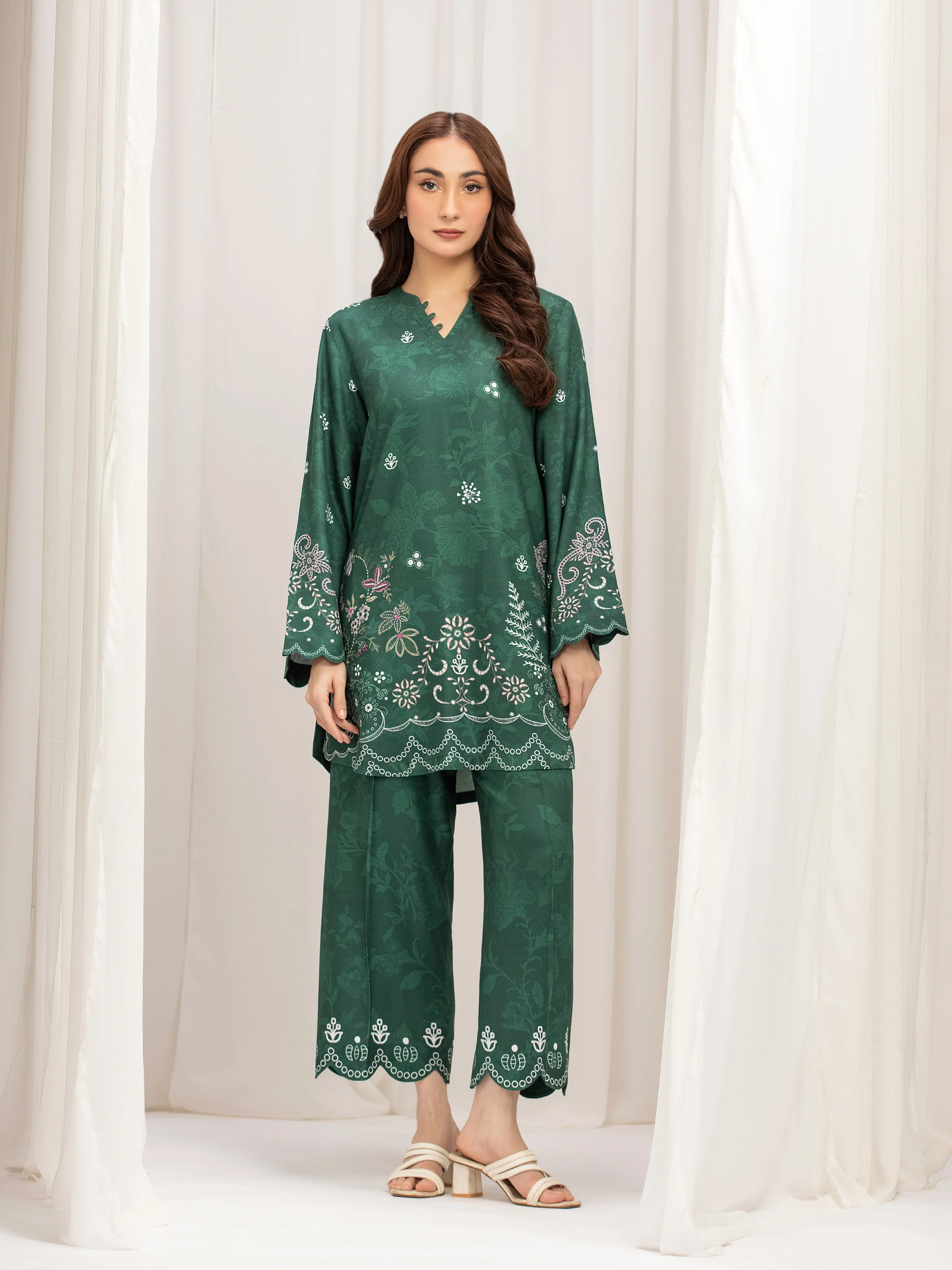 Pret Printed Twill Viscose Co-Ord Set - EWTKP5-84076ST