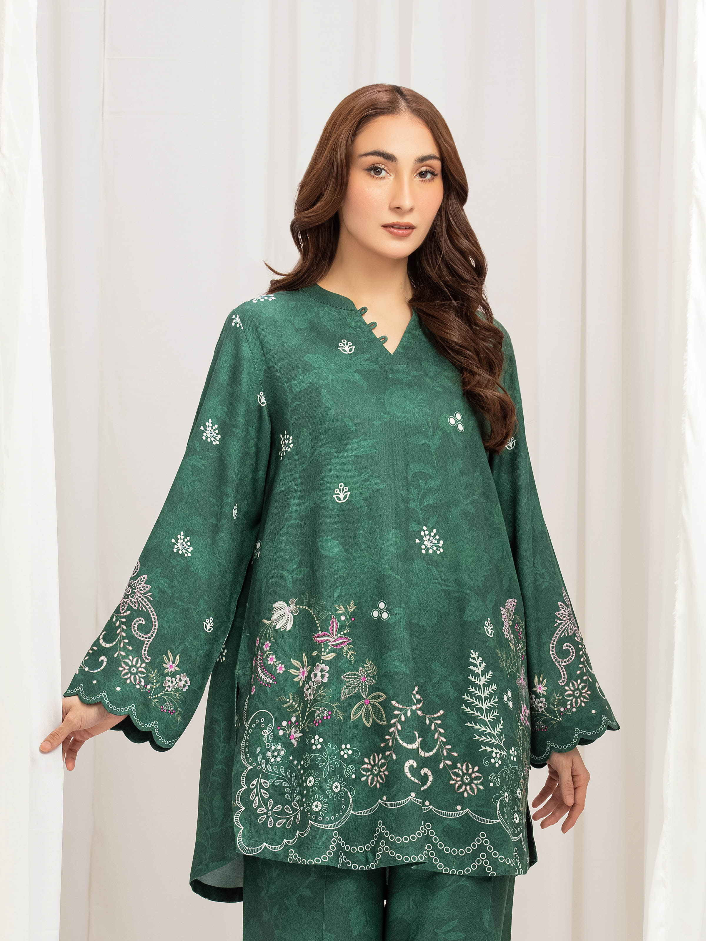 Pret Printed Twill Viscose Co-Ord Set - EWTKP5-84076ST - Image 2