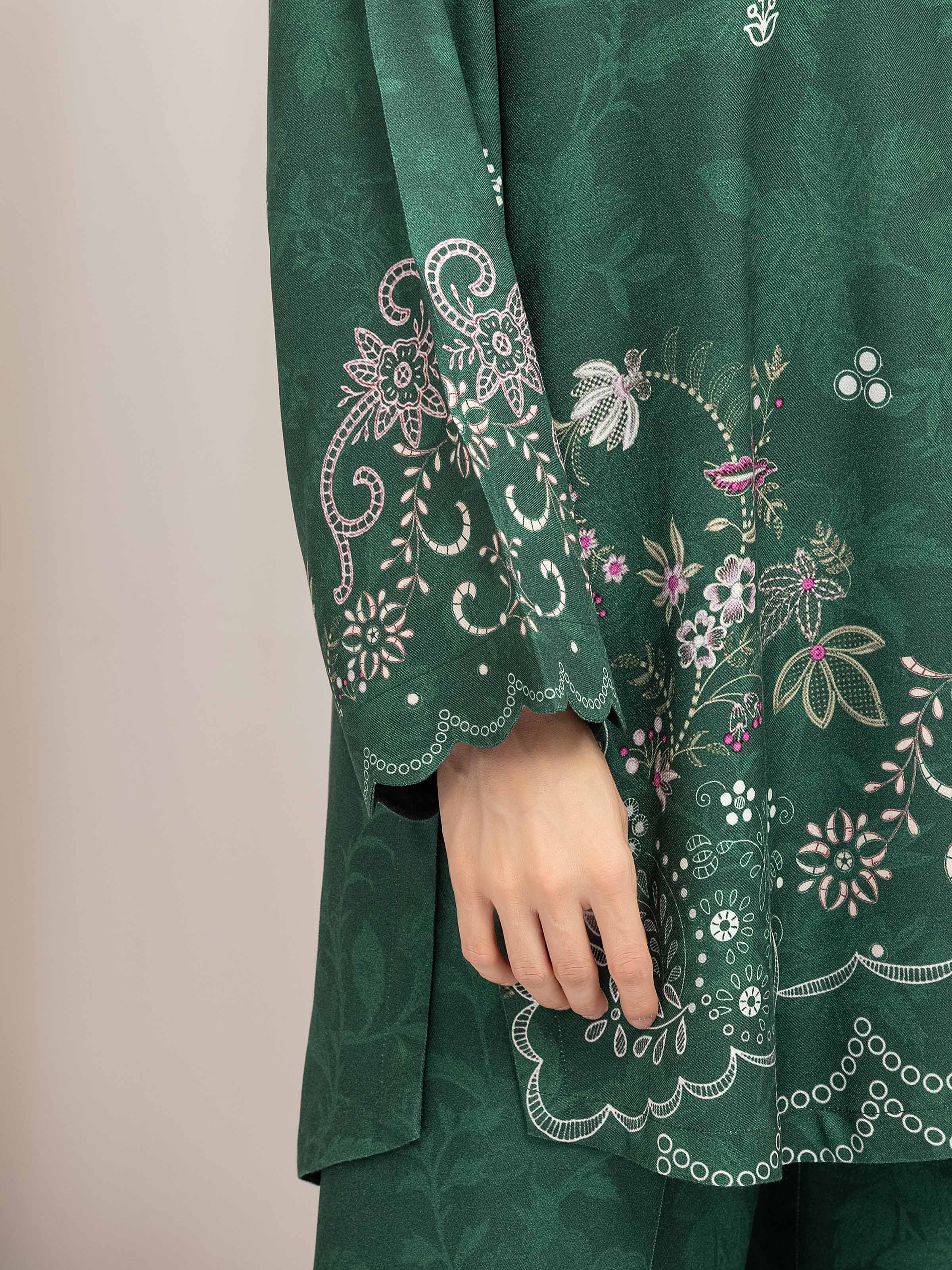 Pret Printed Twill Viscose Co-Ord Set - EWTKP5-84076ST - Image 4