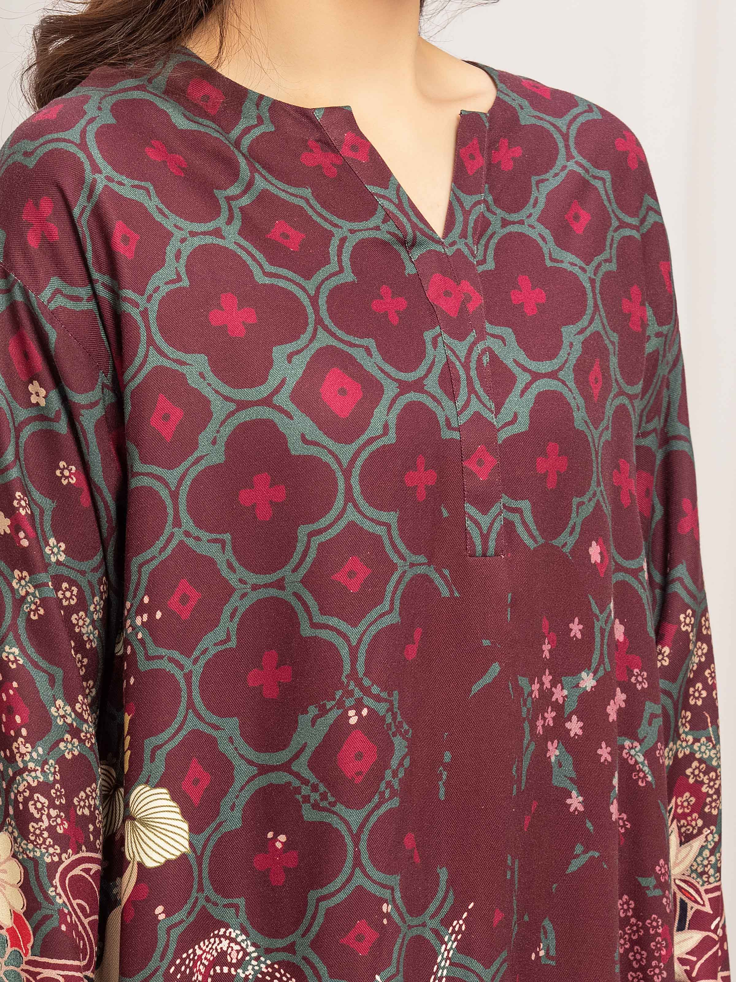 Pret Printed Twill Viscose Co-Ord Set - EWTKP5-84077ST - Image 3