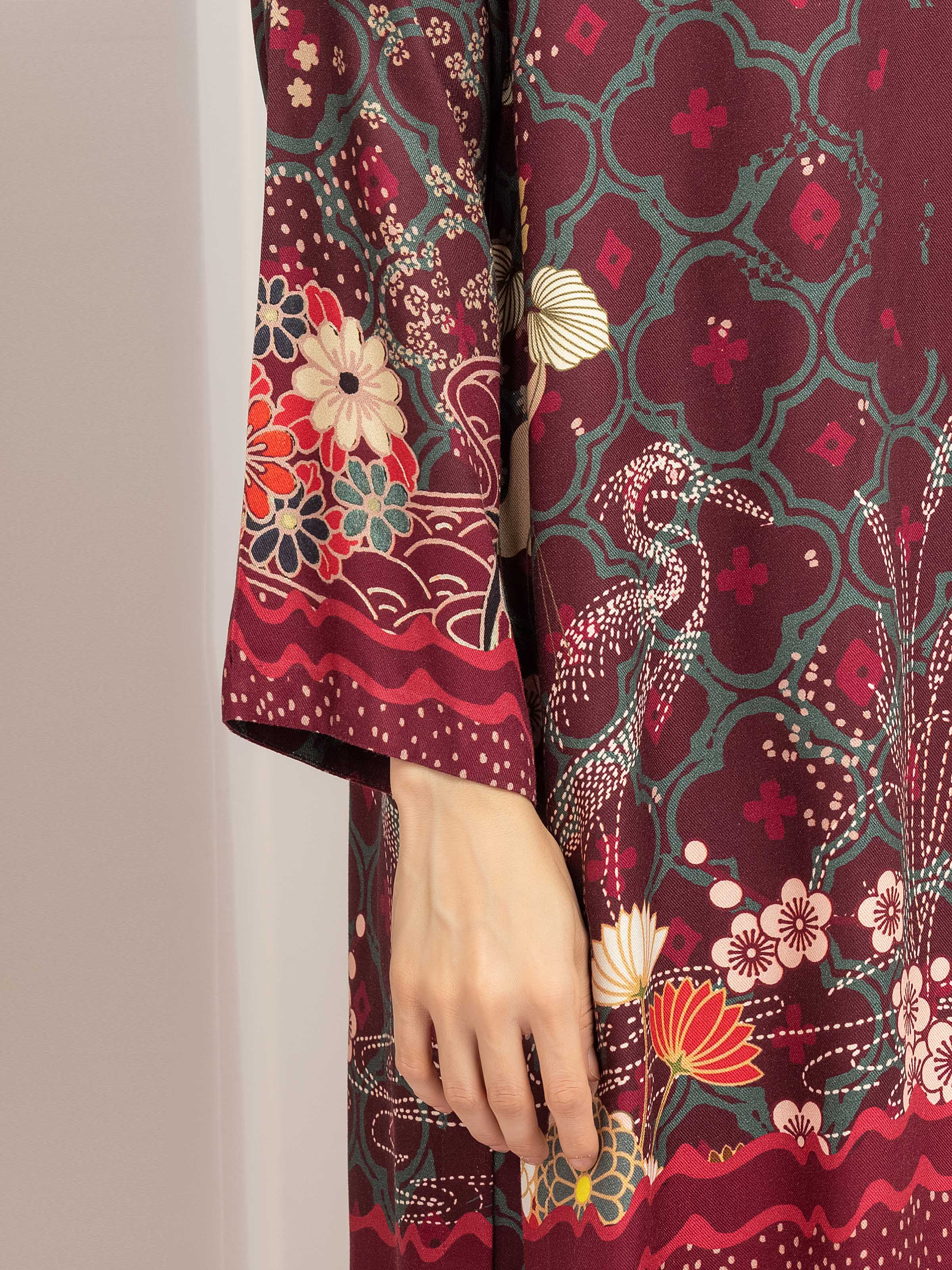Pret Printed Twill Viscose Co-Ord Set - EWTKP5-84077ST - Image 4