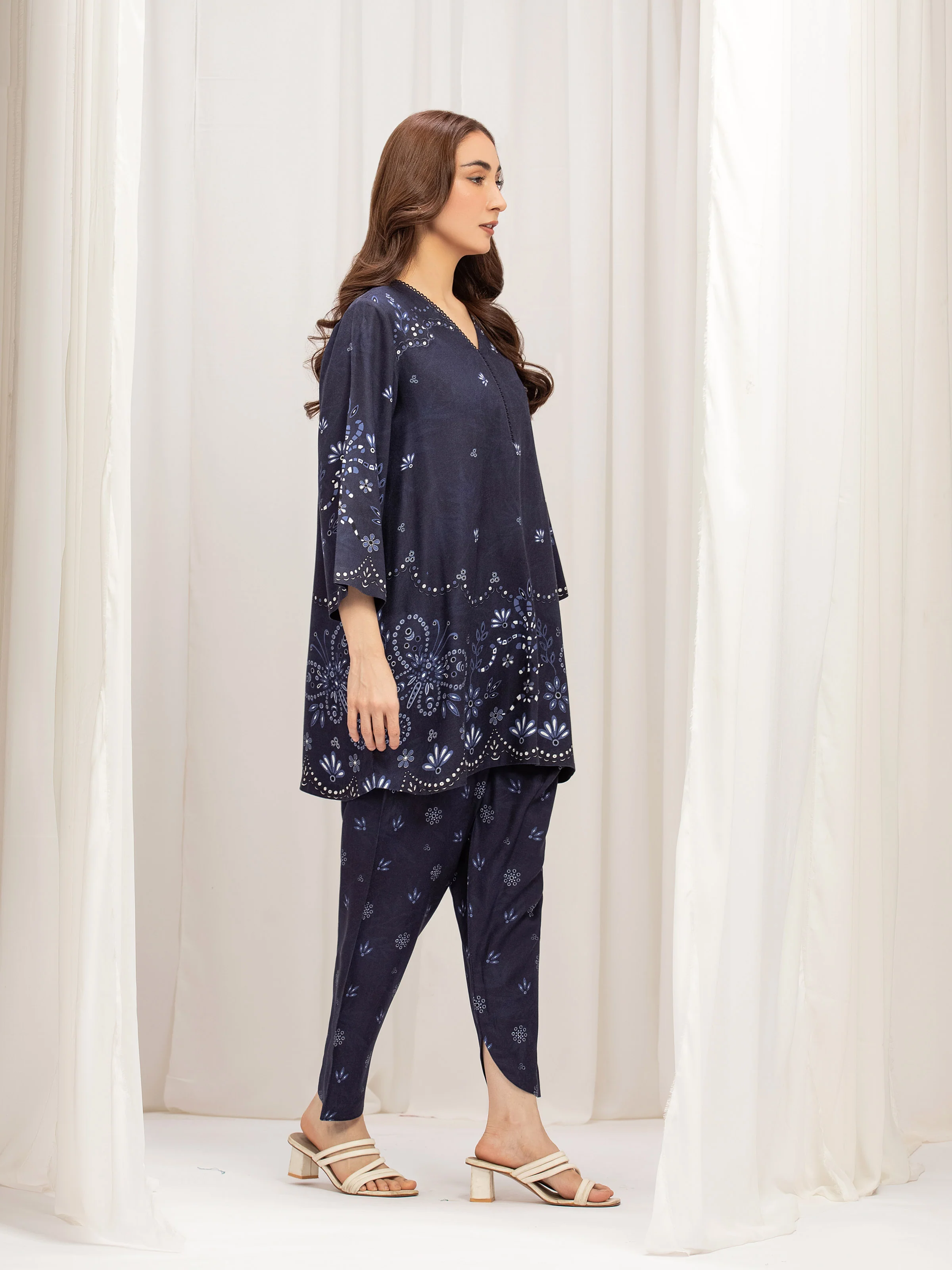 Pret Printed Twill Viscose Co-Ord Set - EWTKP5-84078ST - Image 5
