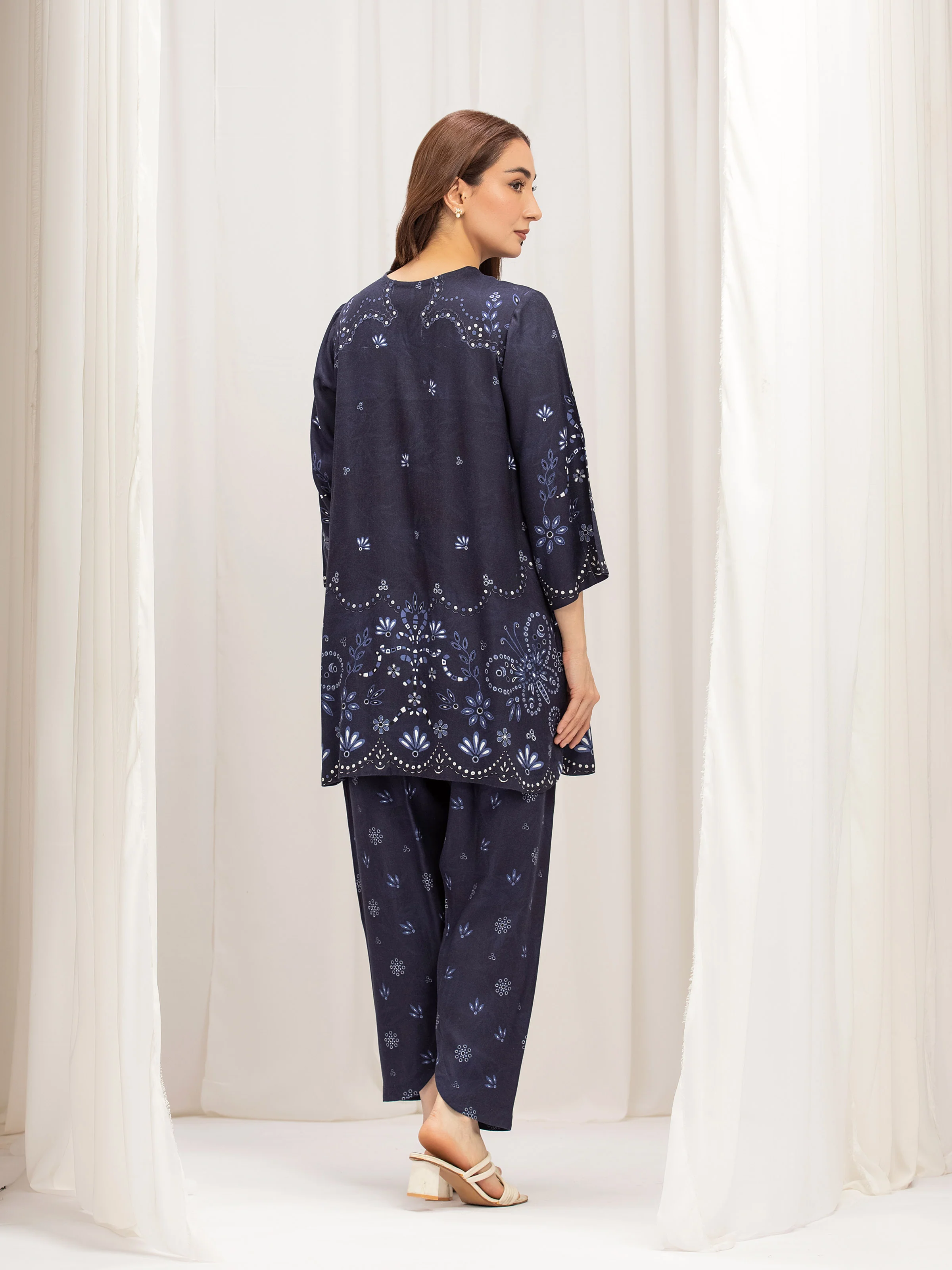 Pret Printed Twill Viscose Co-Ord Set - EWTKP5-84078ST - Image 6