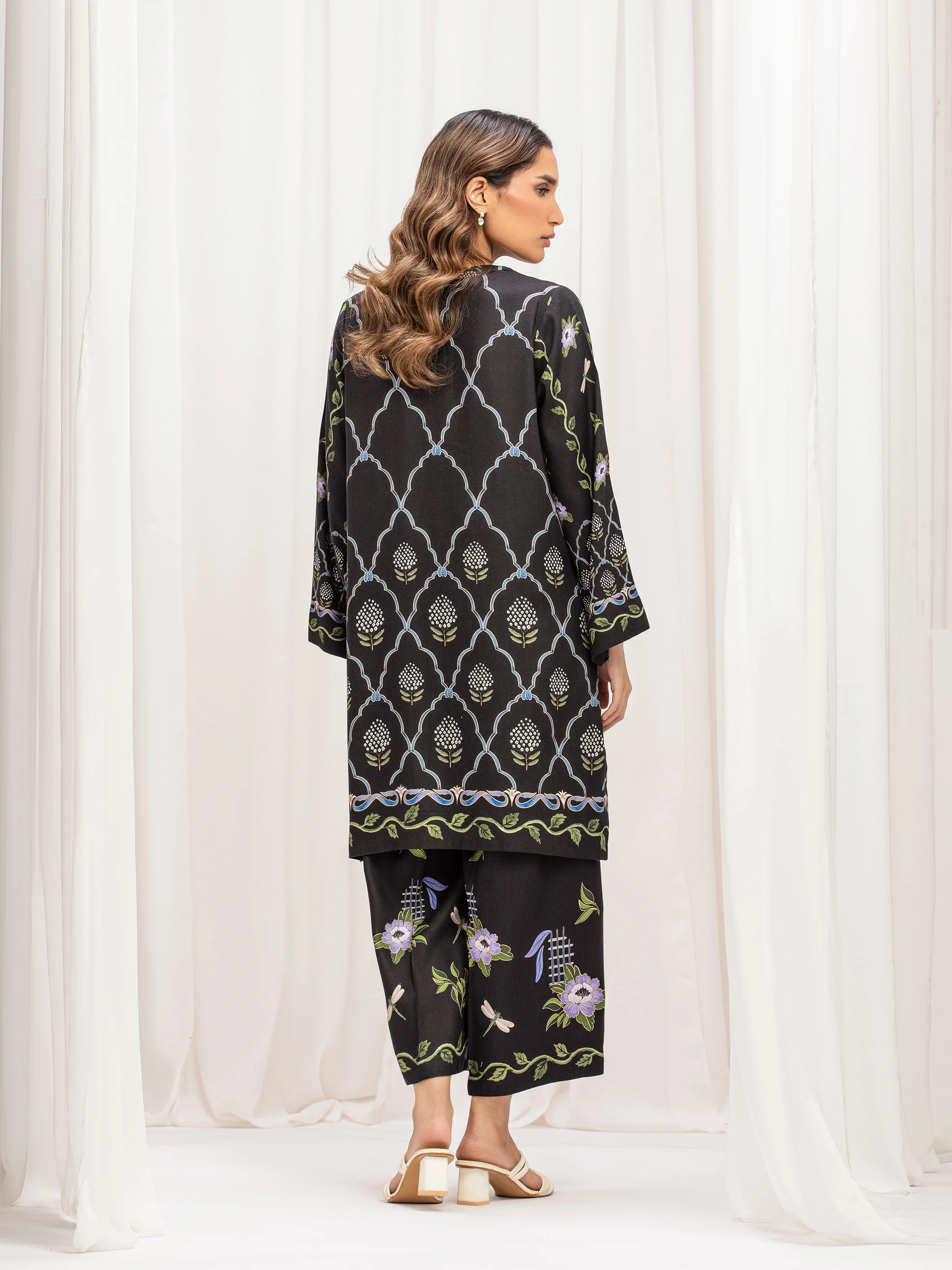 Pret Printed Twill Viscose Co-Ord Set - EWTKP5-84079ST - Image 5
