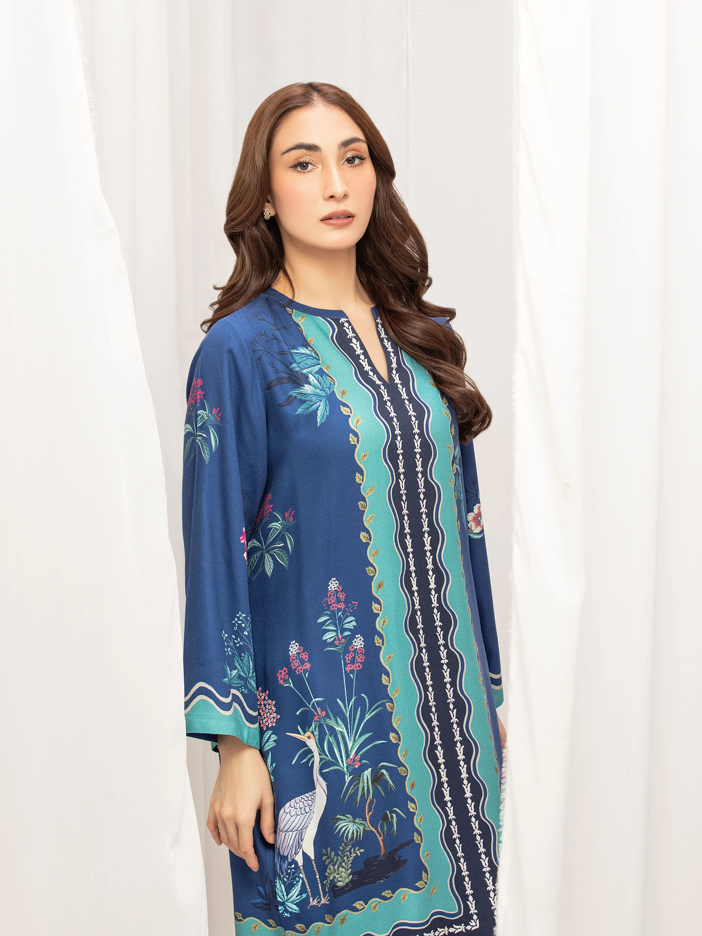 Pret Printed Twill Viscose Co-Ord Set - EWTKP5-84080ST - Image 2