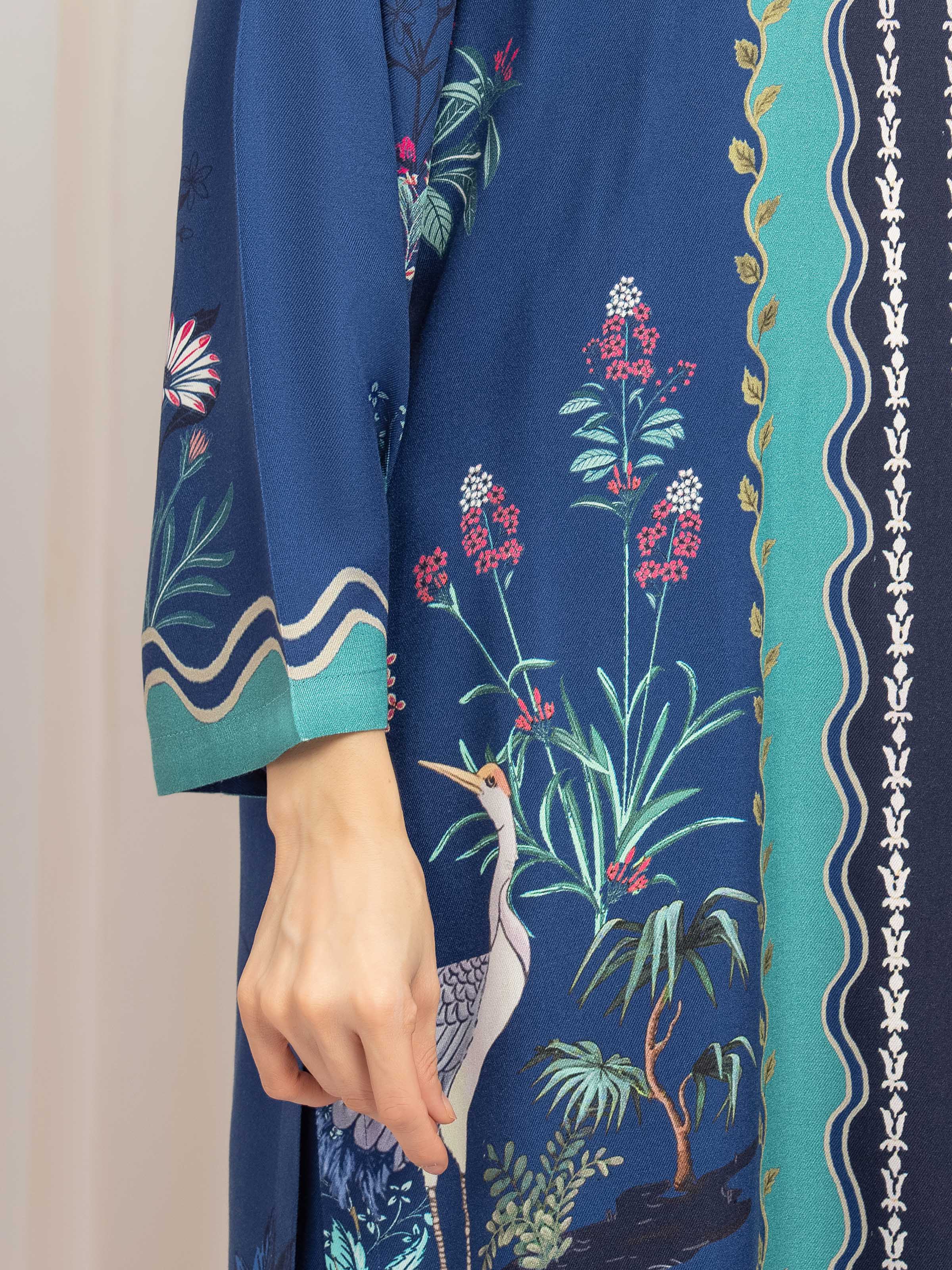 Pret Printed Twill Viscose Co-Ord Set - EWTKP5-84080ST - Image 4