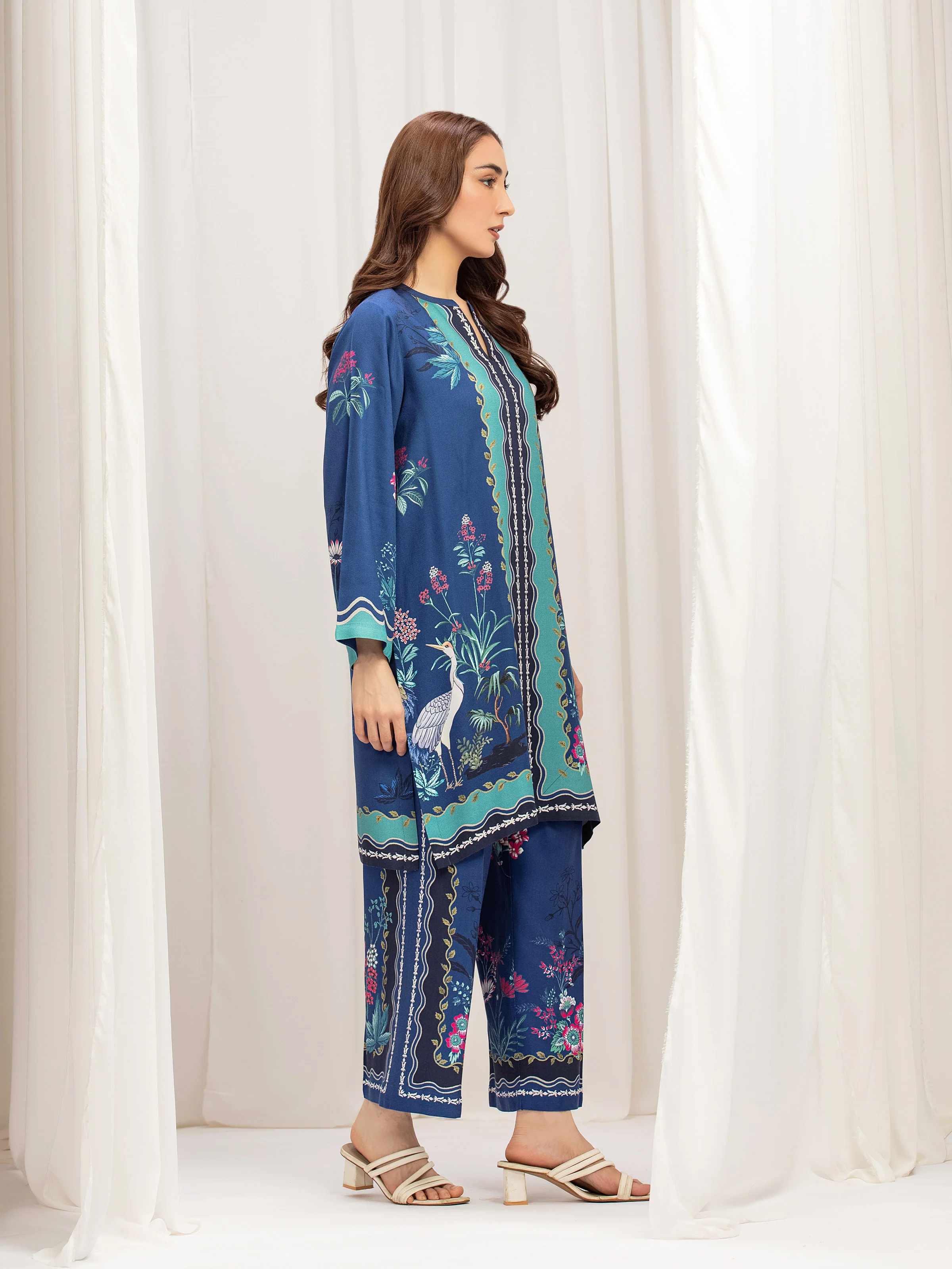 Pret Printed Twill Viscose Co-Ord Set - EWTKP5-84080ST - Image 5