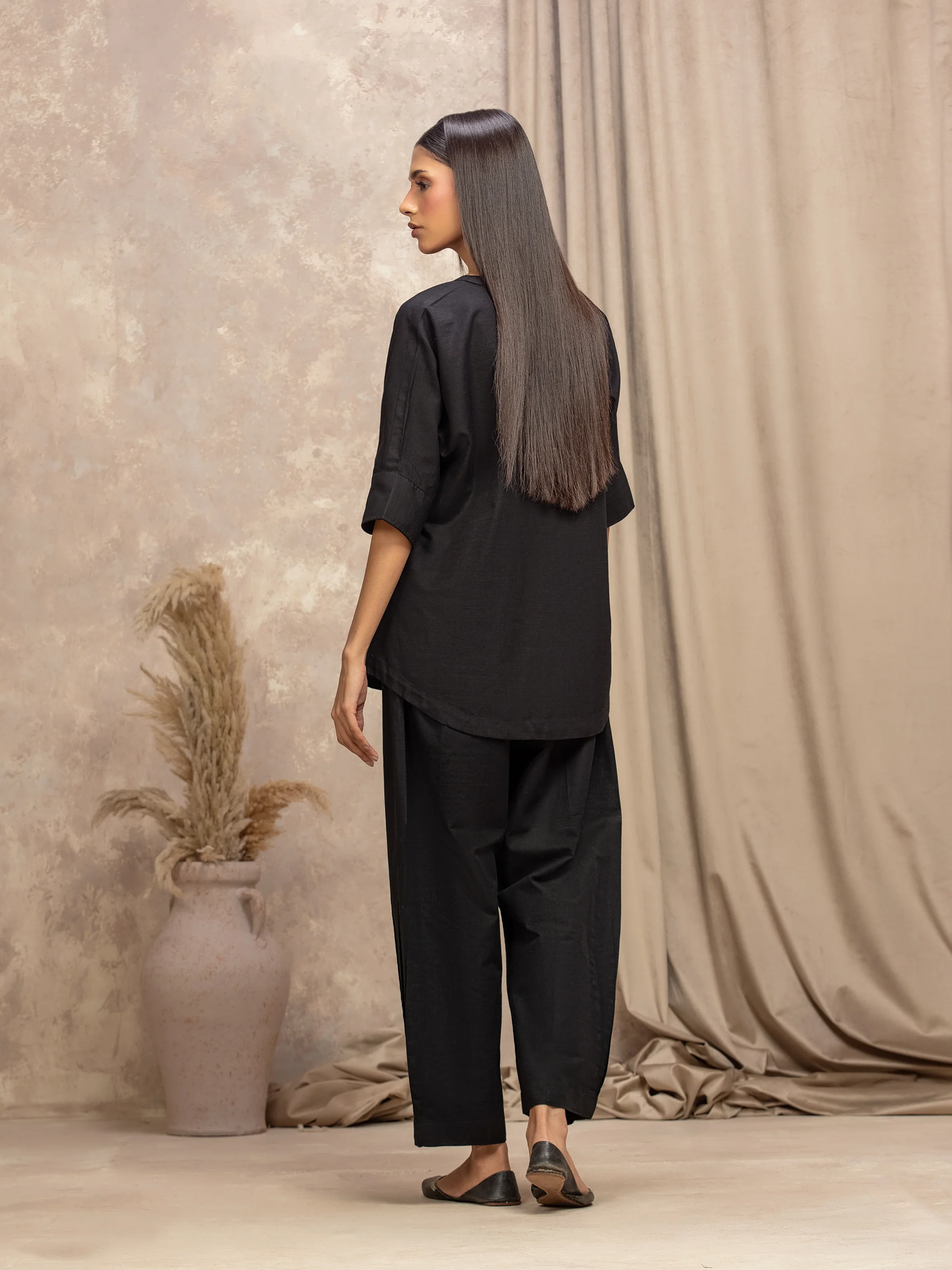 Pret Solid Khaddar Co-ord Set - EWTKS5-84047ST - Image 5