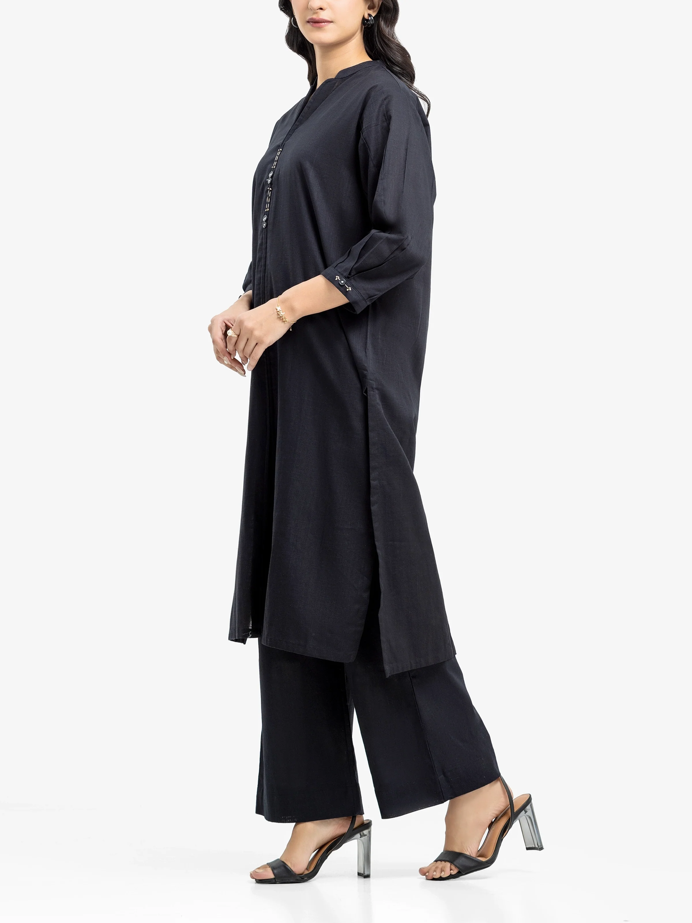 Pret Solid Cross Hatch Co-ord Set - EWTKS25-80124ST - Image 4