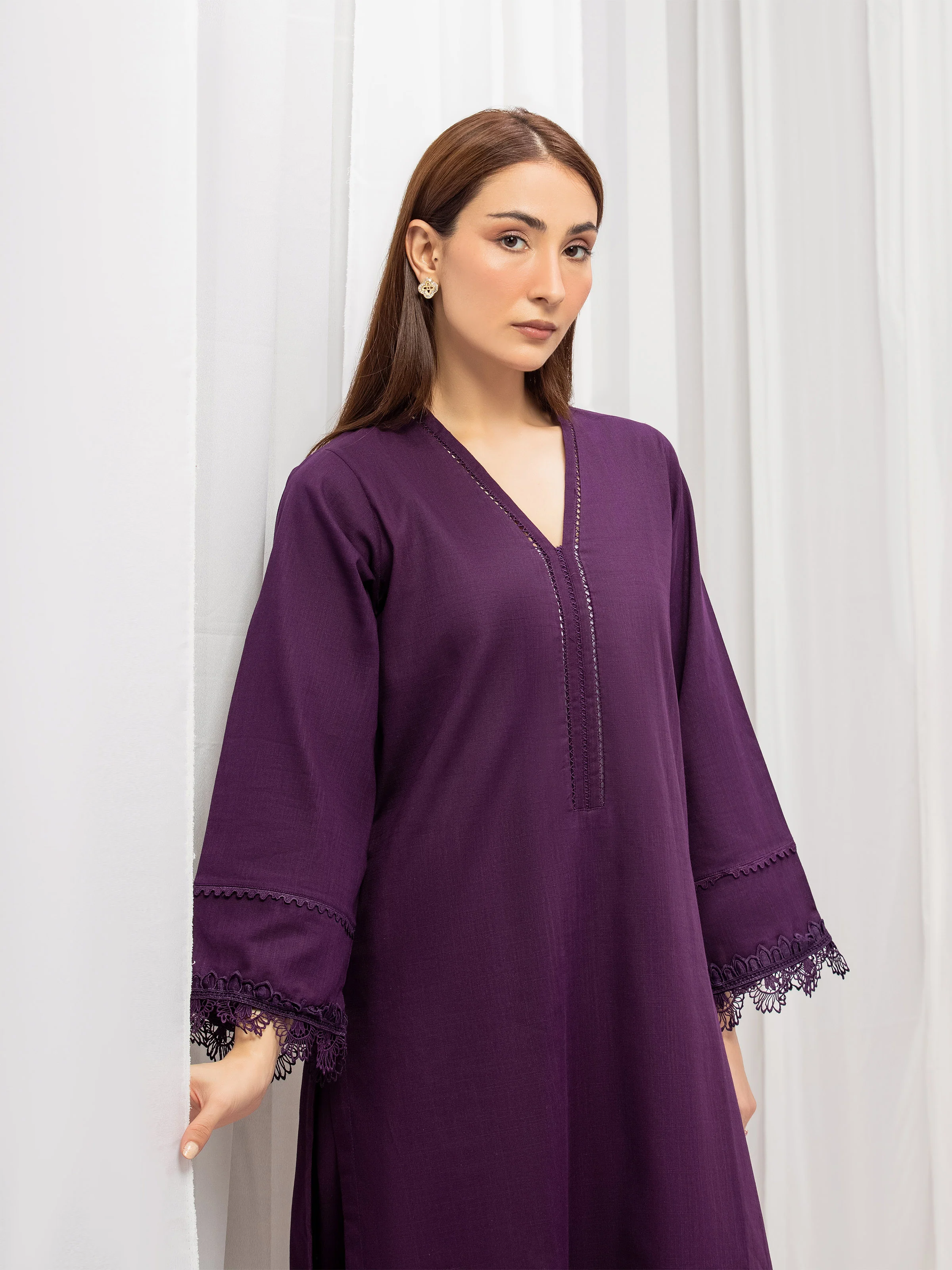 Pret Solid Cross Hatch Co-ord Set - EWTKS5-81076ST - Image 2