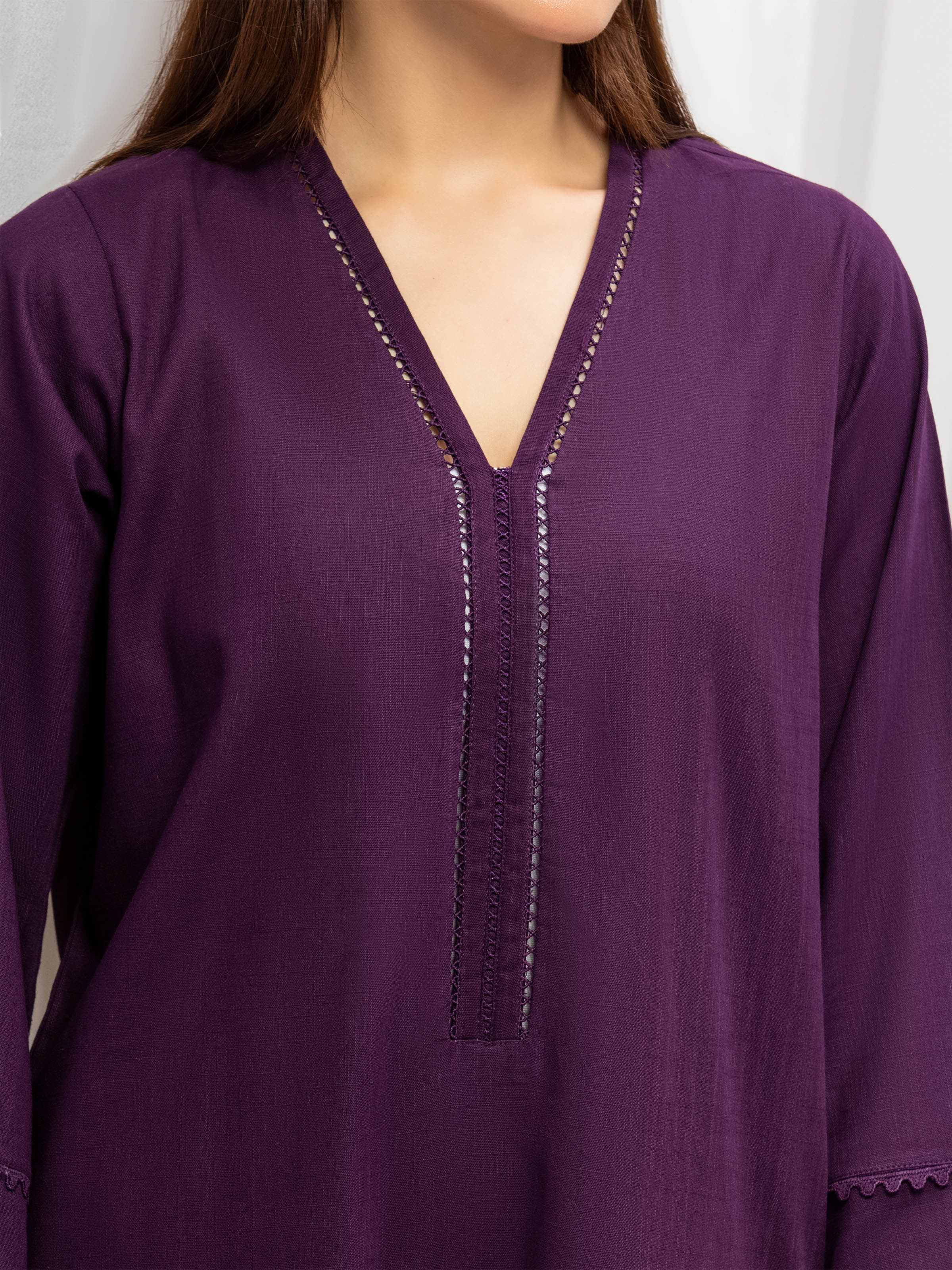 Pret Solid Cross Hatch Co-ord Set - EWTKS5-81076ST - Image 3