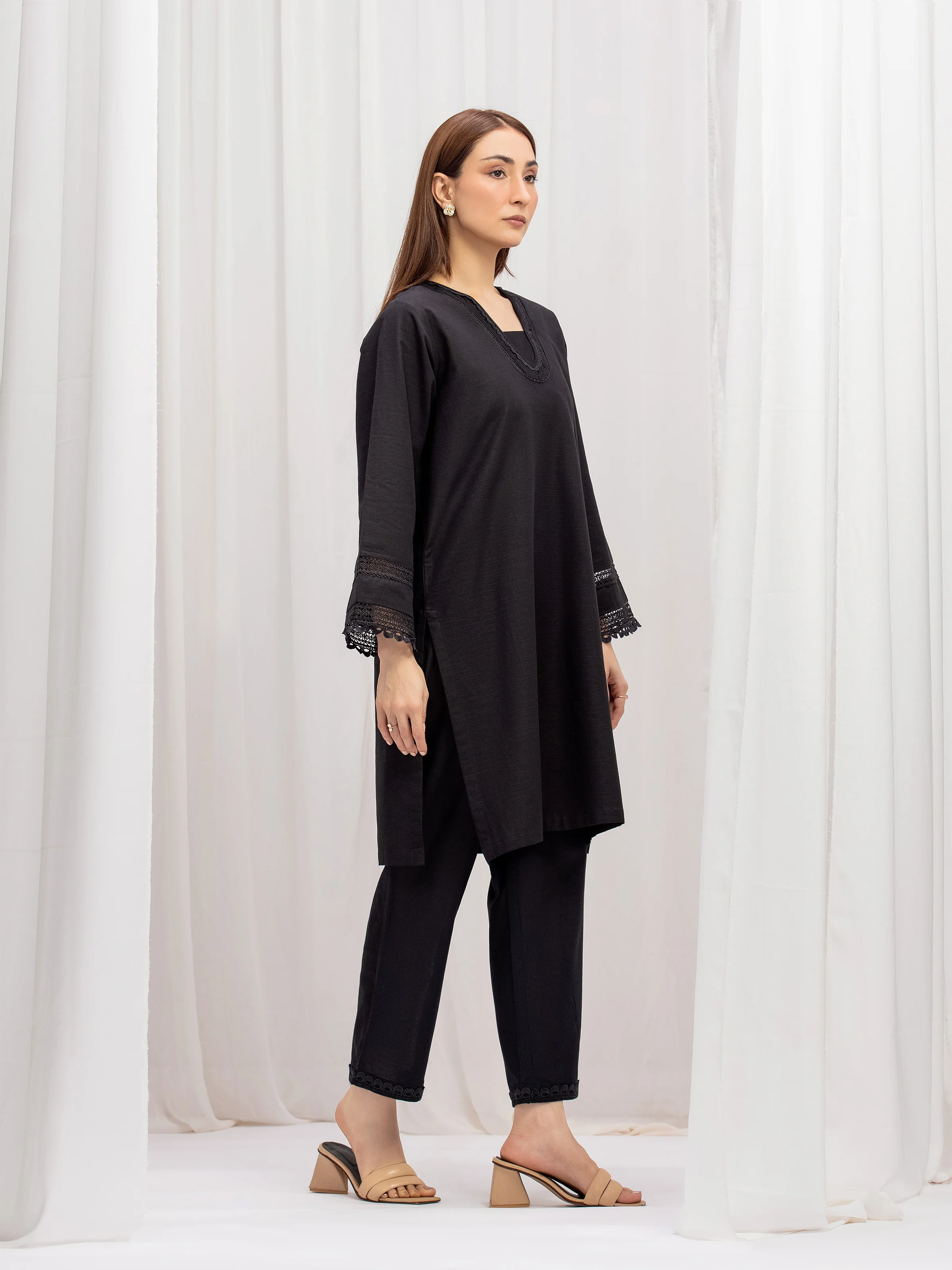 Pret Solid Cross Hatch Co-ord Set - EWTKS5-81077ST - Image 5