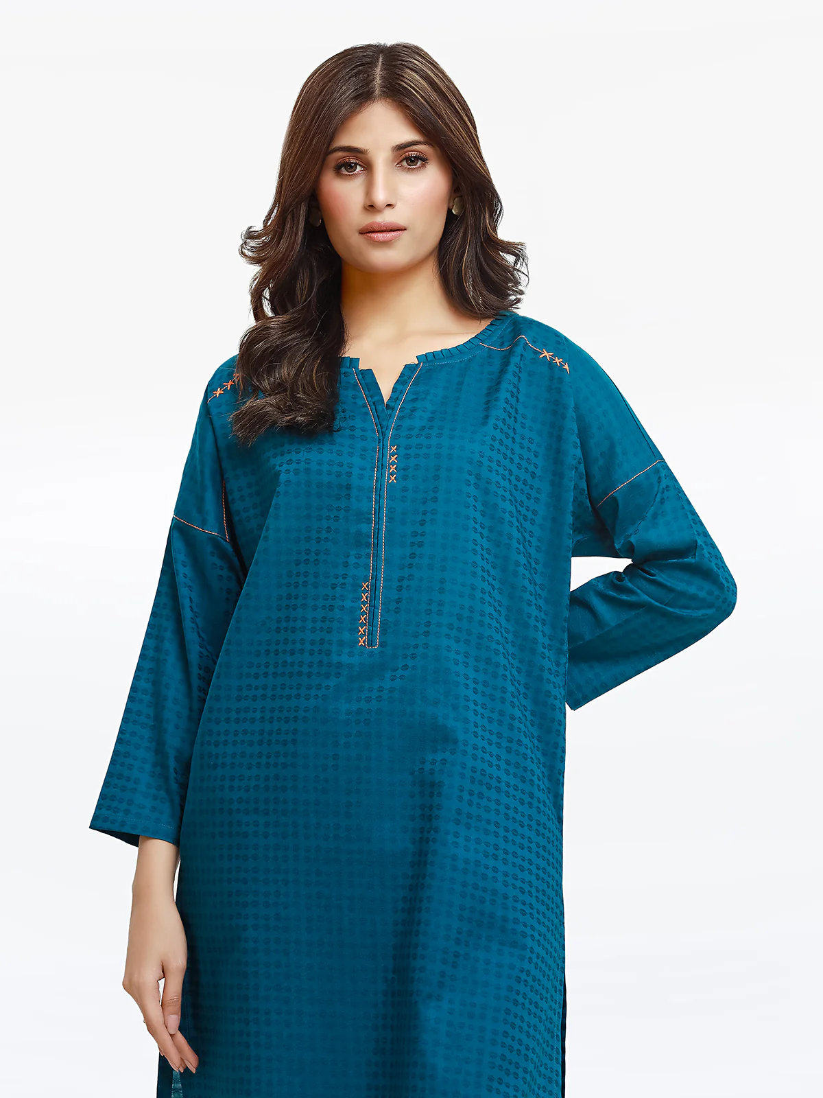 Pret Solid Dobby Co-ord Set - EWTKS24-68976ST - Image 2