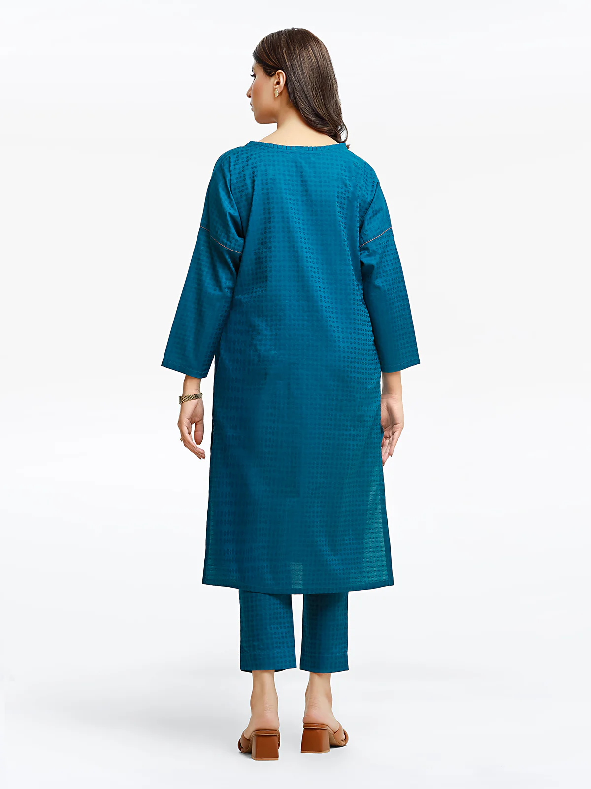 Pret Solid Dobby Co-ord Set - EWTKS24-68976ST - Image 6