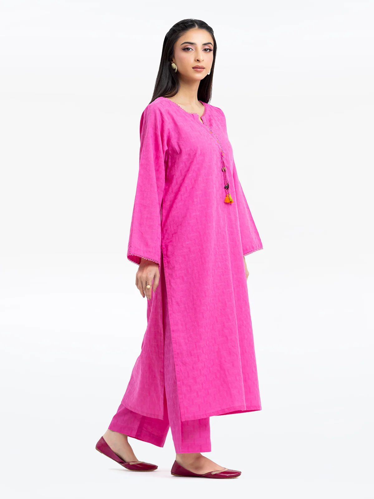 Pret Solid Dobby Co-ord Set - EWTKS24-69700ST - Image 4
