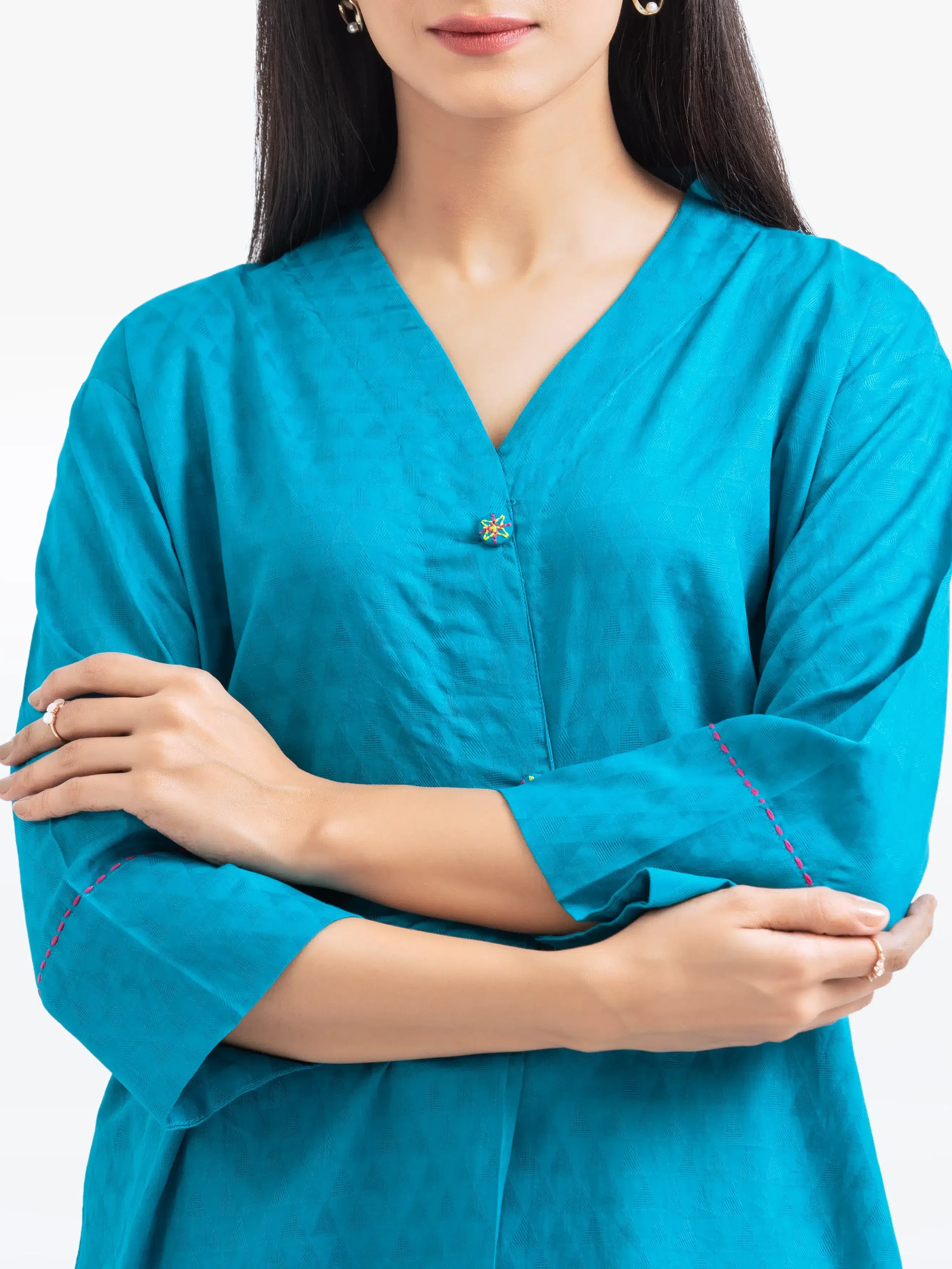 Pret Solid Dobby Co-ord Set - EWTKS24-80109ST - Image 2