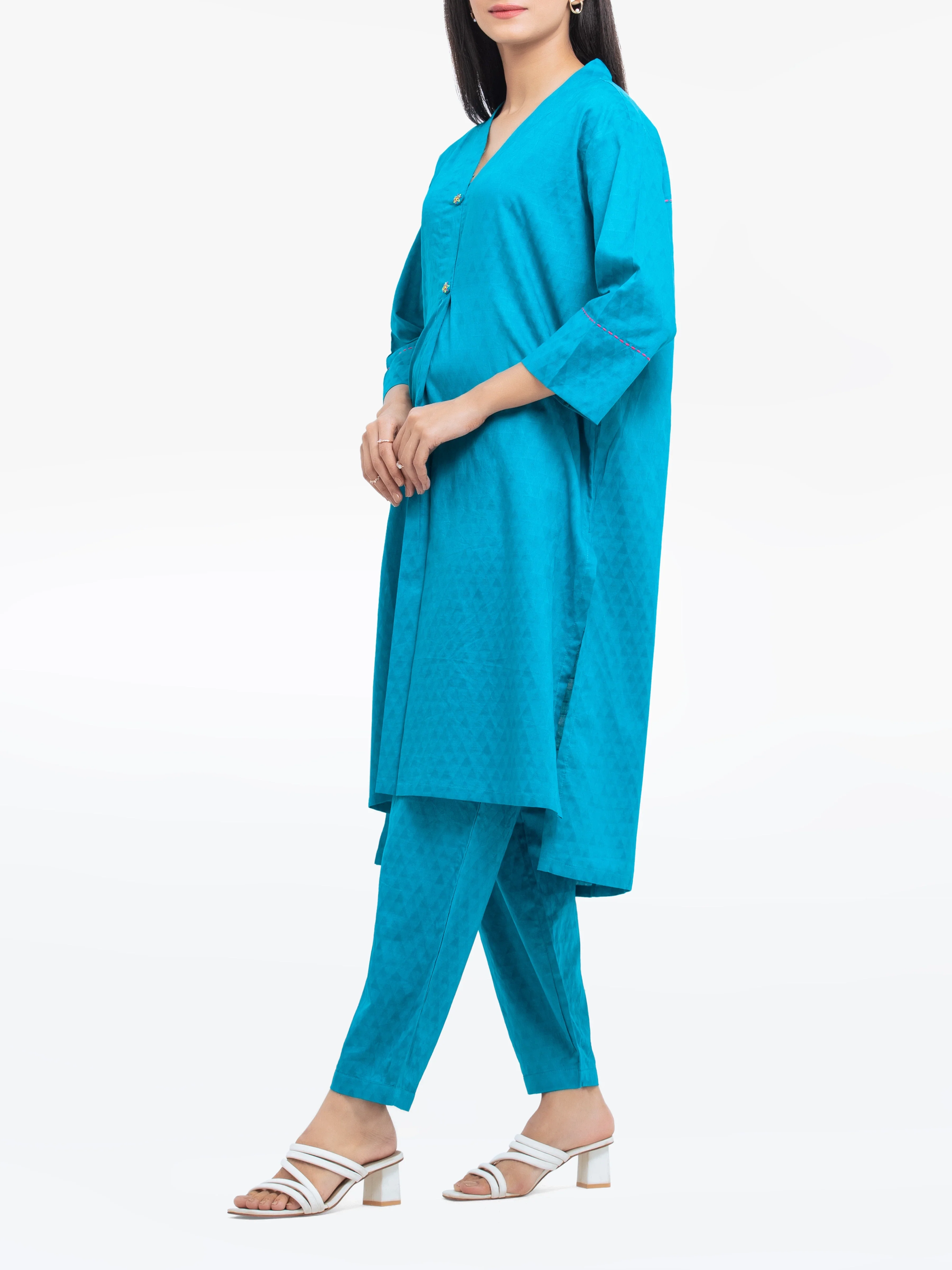 Pret Solid Dobby Co-ord Set - EWTKS24-80109ST - Image 5