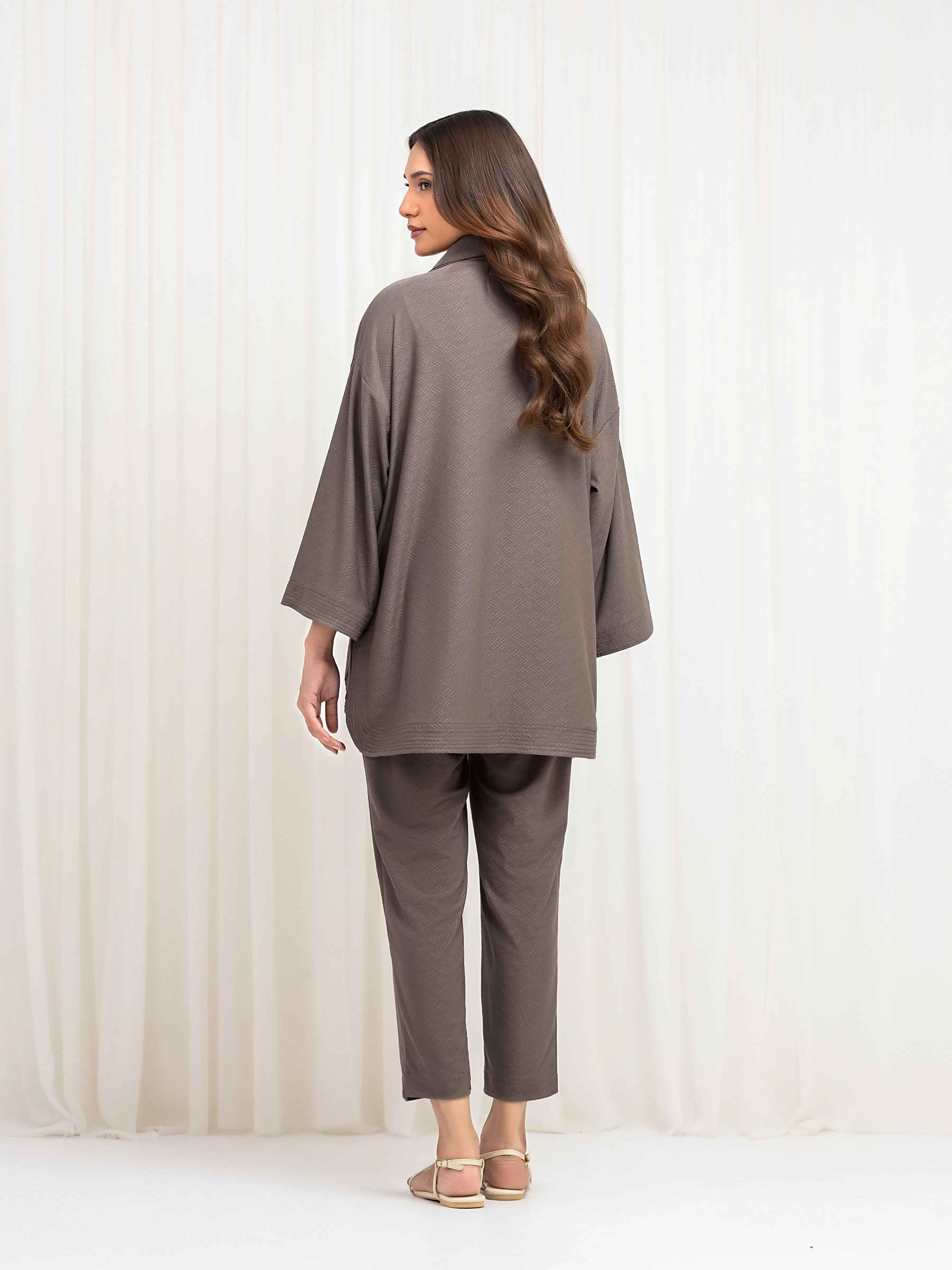 Pret Solid Jacquard Co-Ord Set - EWTKS5-84113ST - Image 6