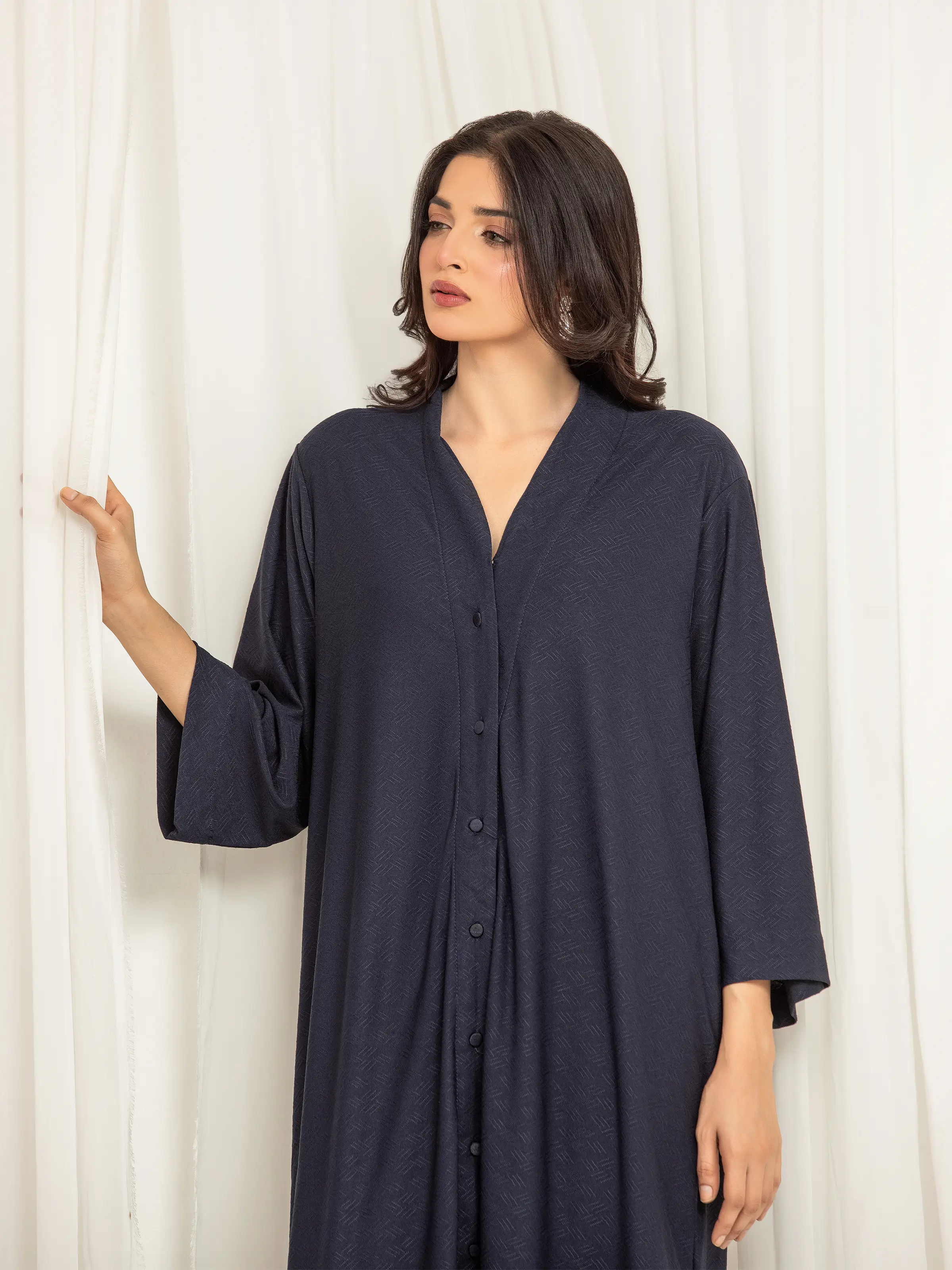 Pret Solid Jacquard Co-Ord Set - EWTKS5-84115ST - Image 2