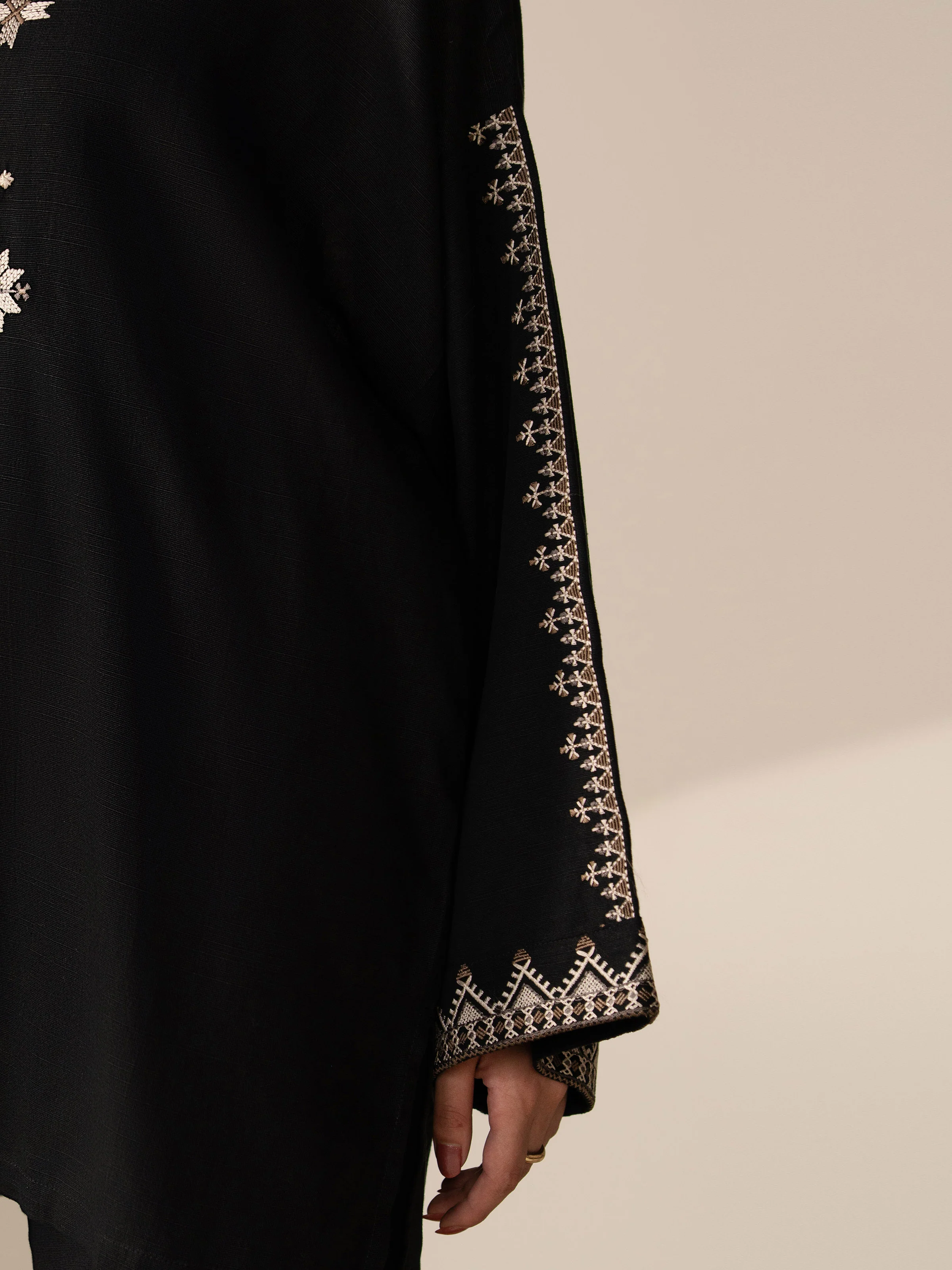 Pret Embroidered Khaddar Co-ord Set - EWTKED5-84010ST - Image 5